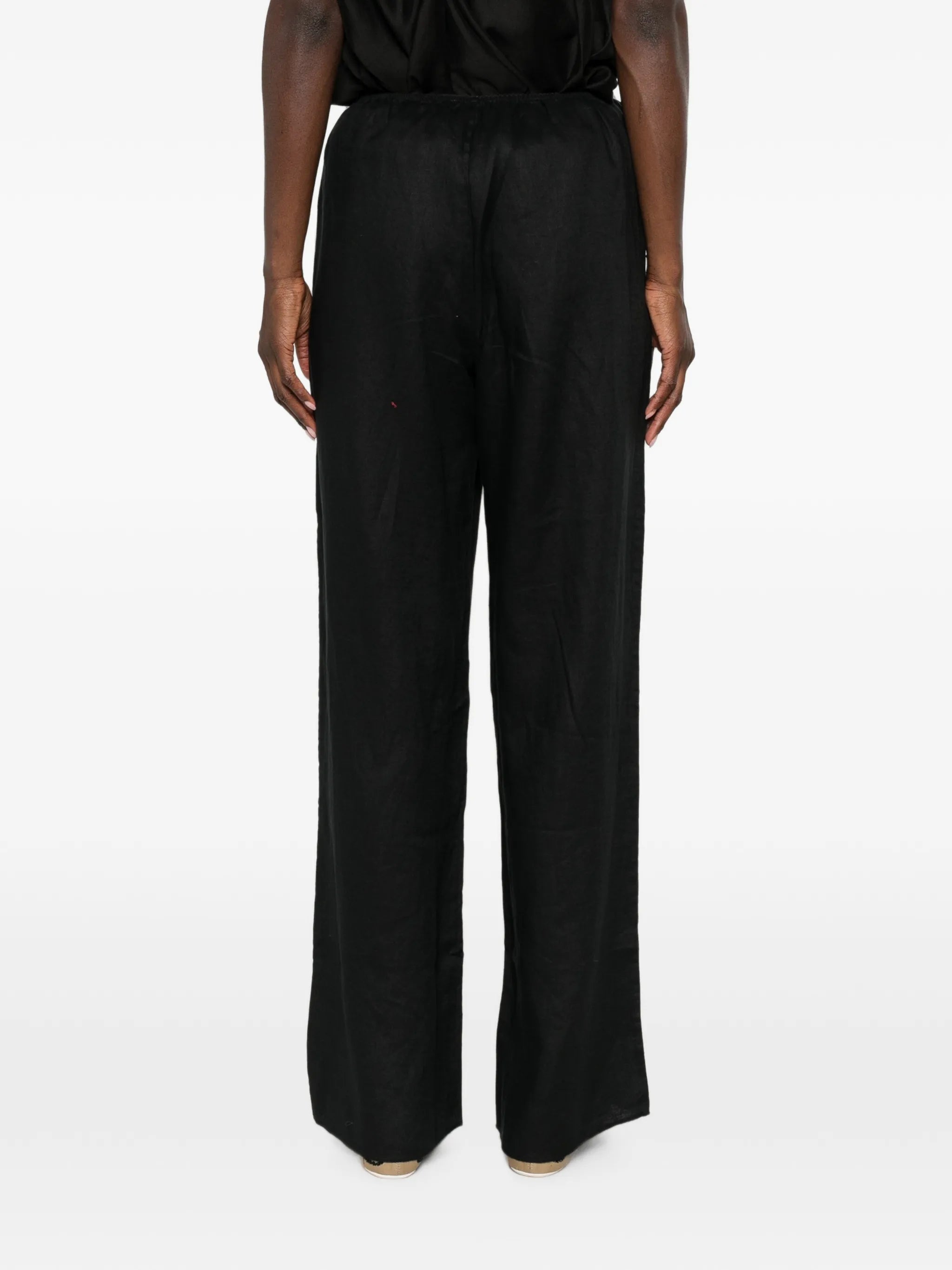 Lavon wide-leg linen trousers
