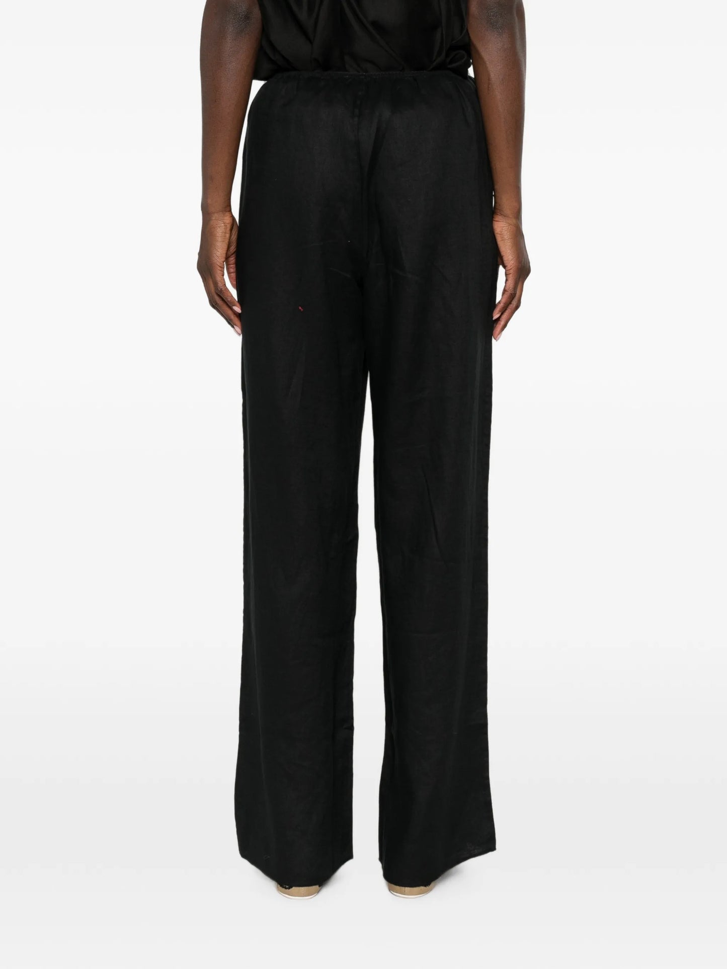 Lavon wide-leg linen trousers
