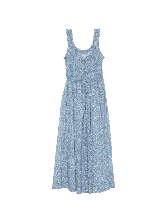 Emmaretta floral-print midi dress