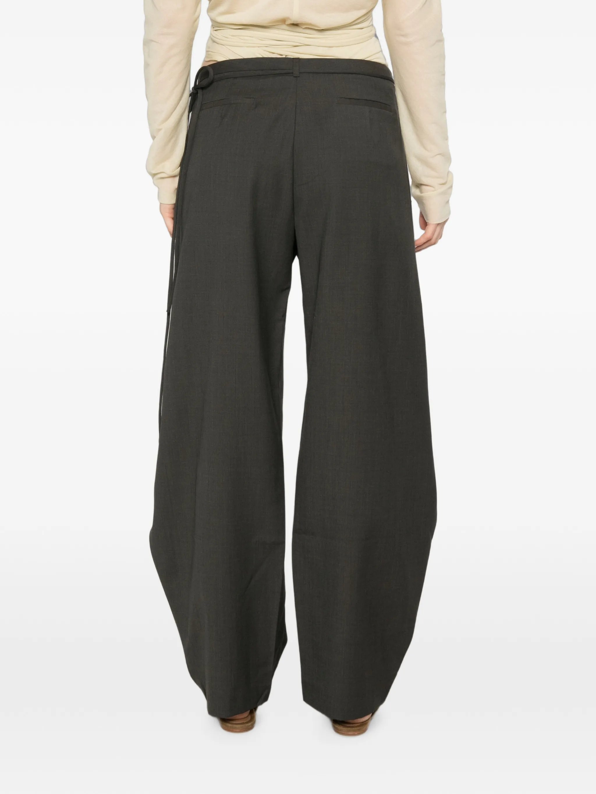 Rouleau wrap trousers