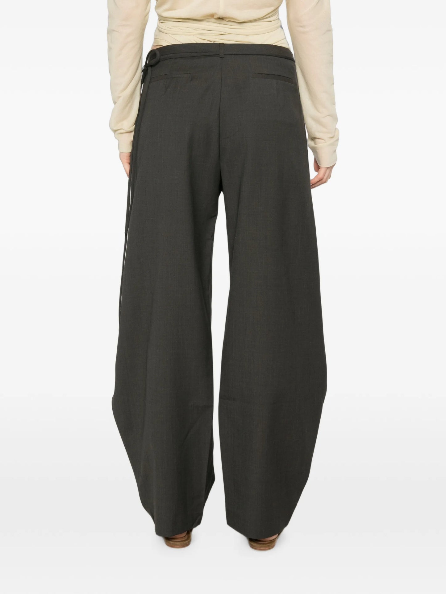 Rouleau wrap trousers