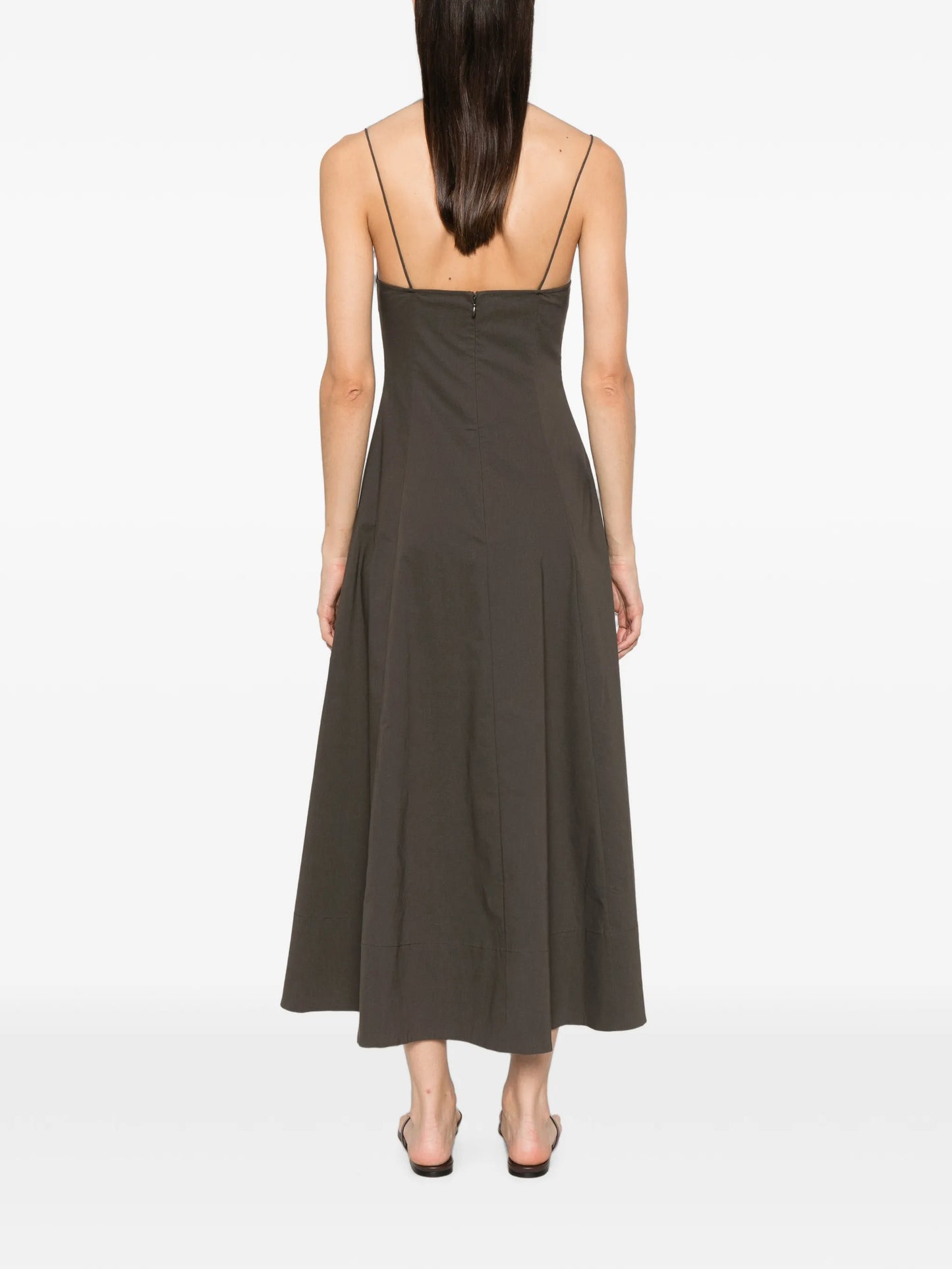 Cami panelled midi dress
