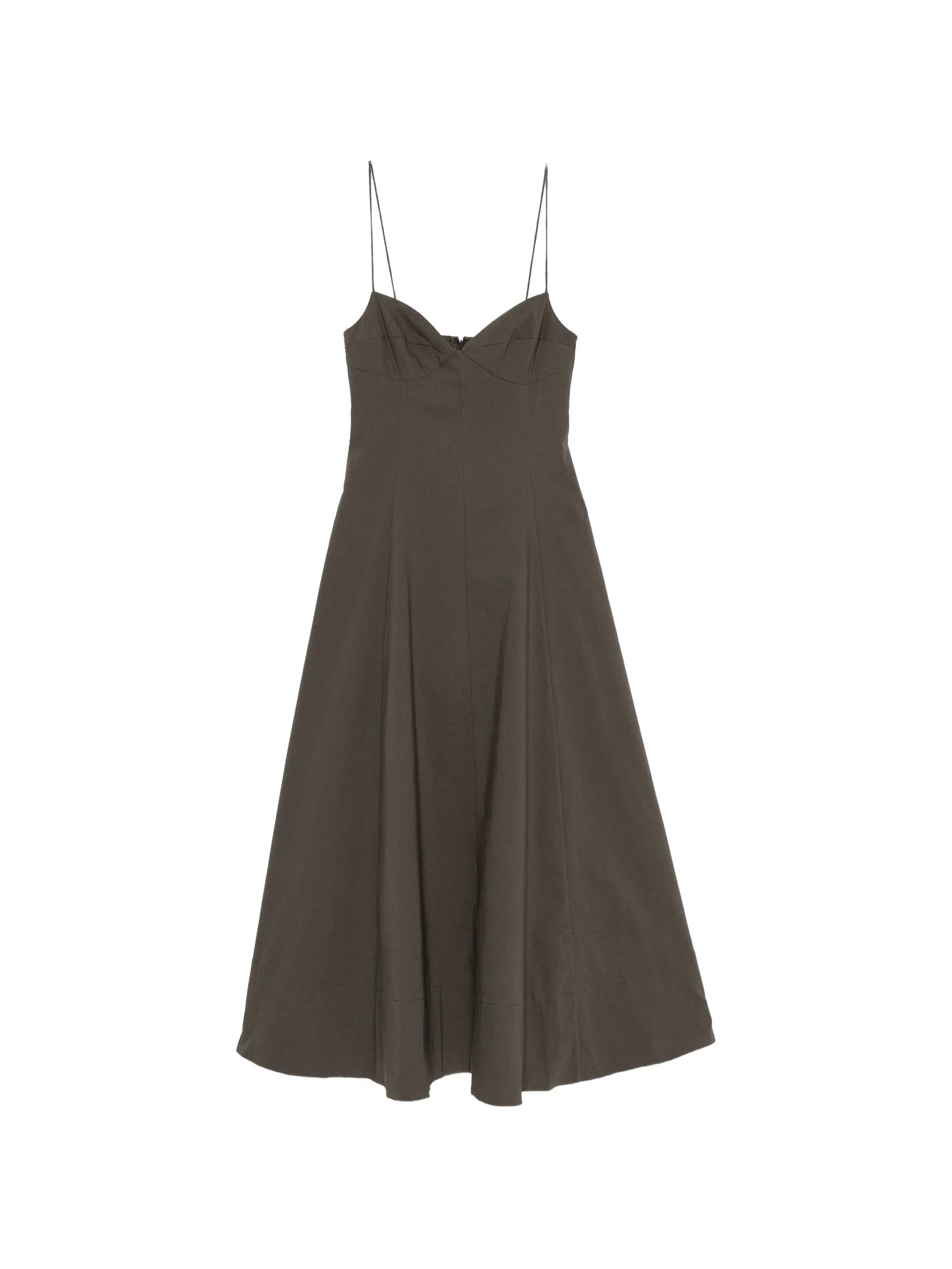 Cami panelled midi dress