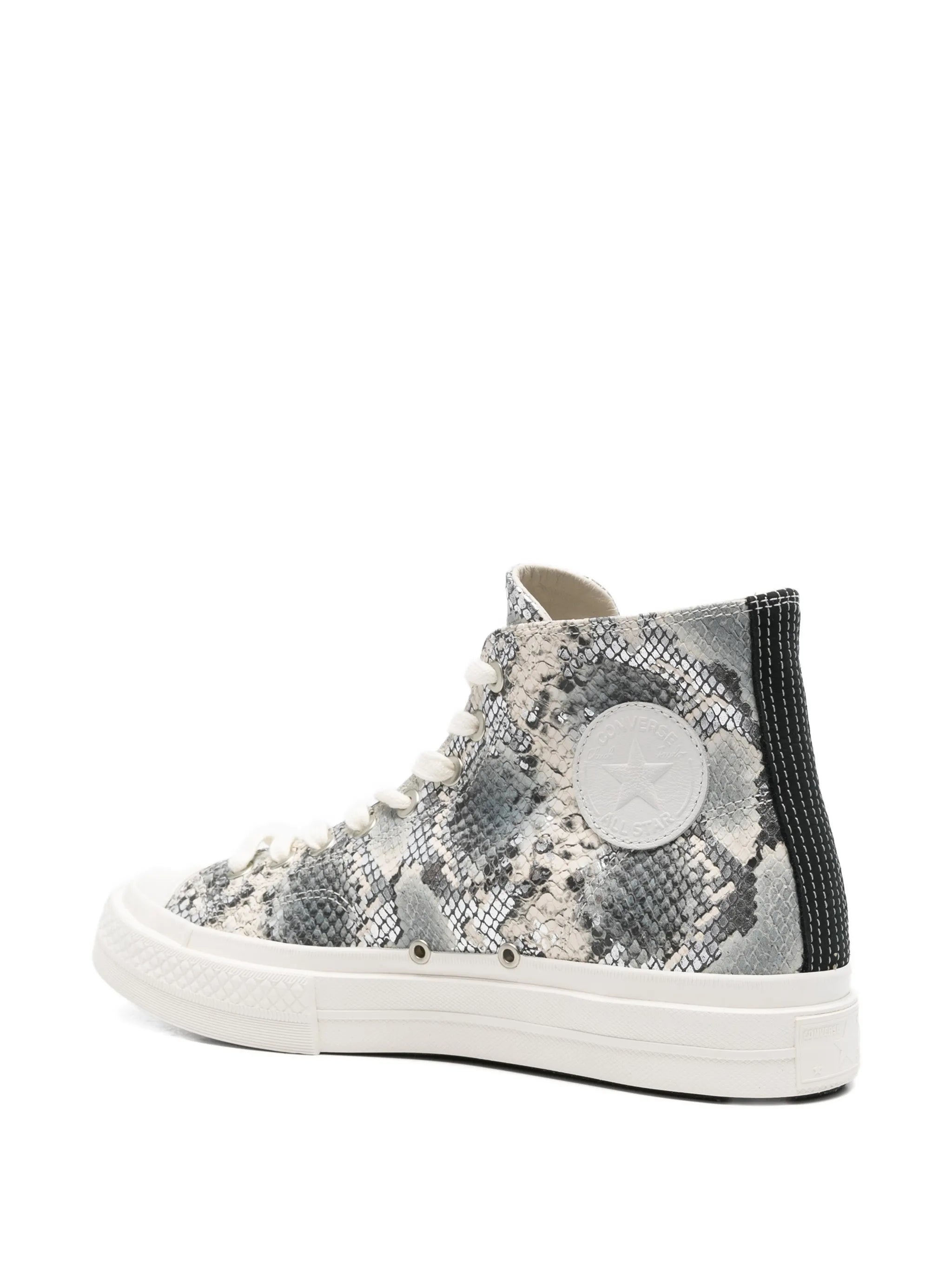 Chuck Taylor All Star snake-effect sneakers