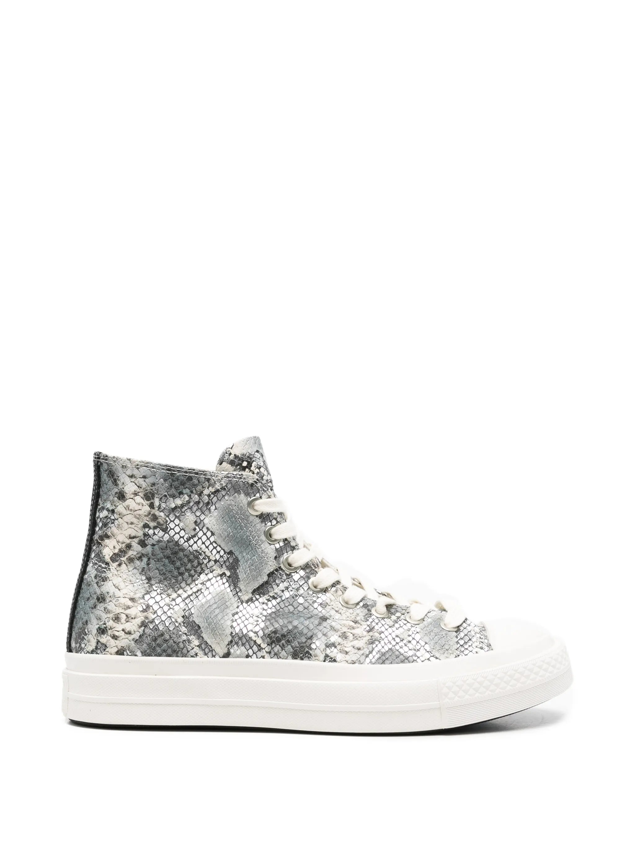 Chuck Taylor All Star snake-effect sneakers