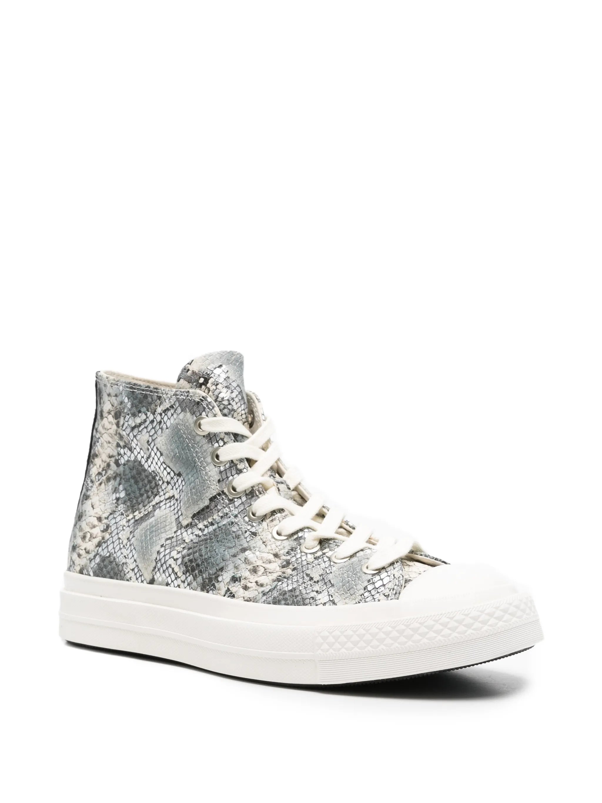 Chuck Taylor All Star snake-effect sneakers