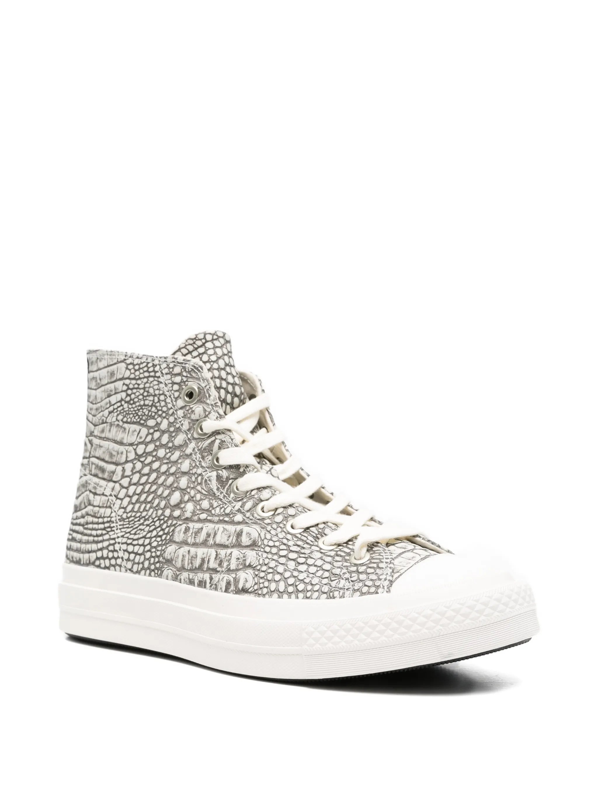 Chuck Taylor All Star lizard-effect sneakers