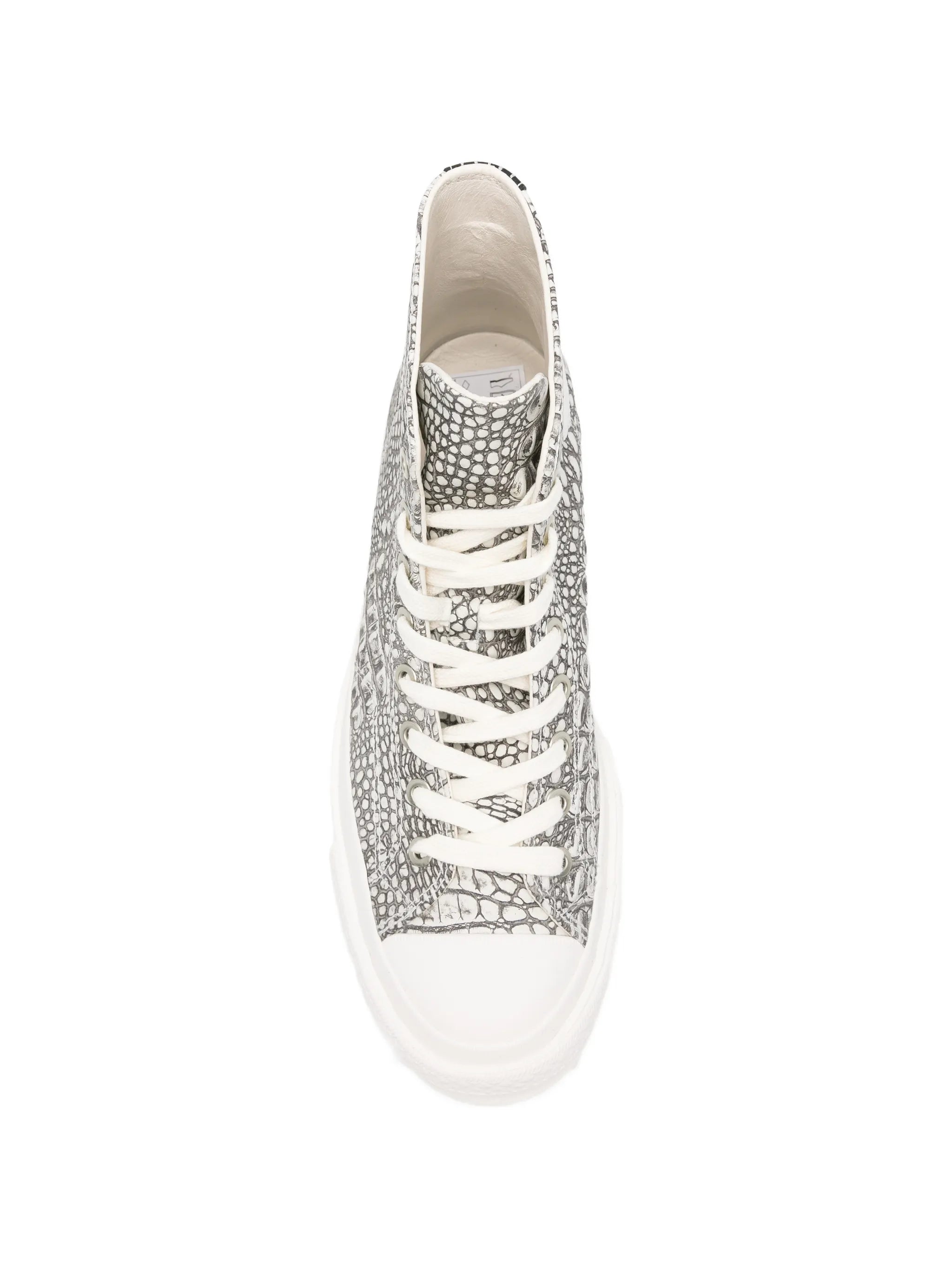 Chuck Taylor All Star lizard-effect sneakers