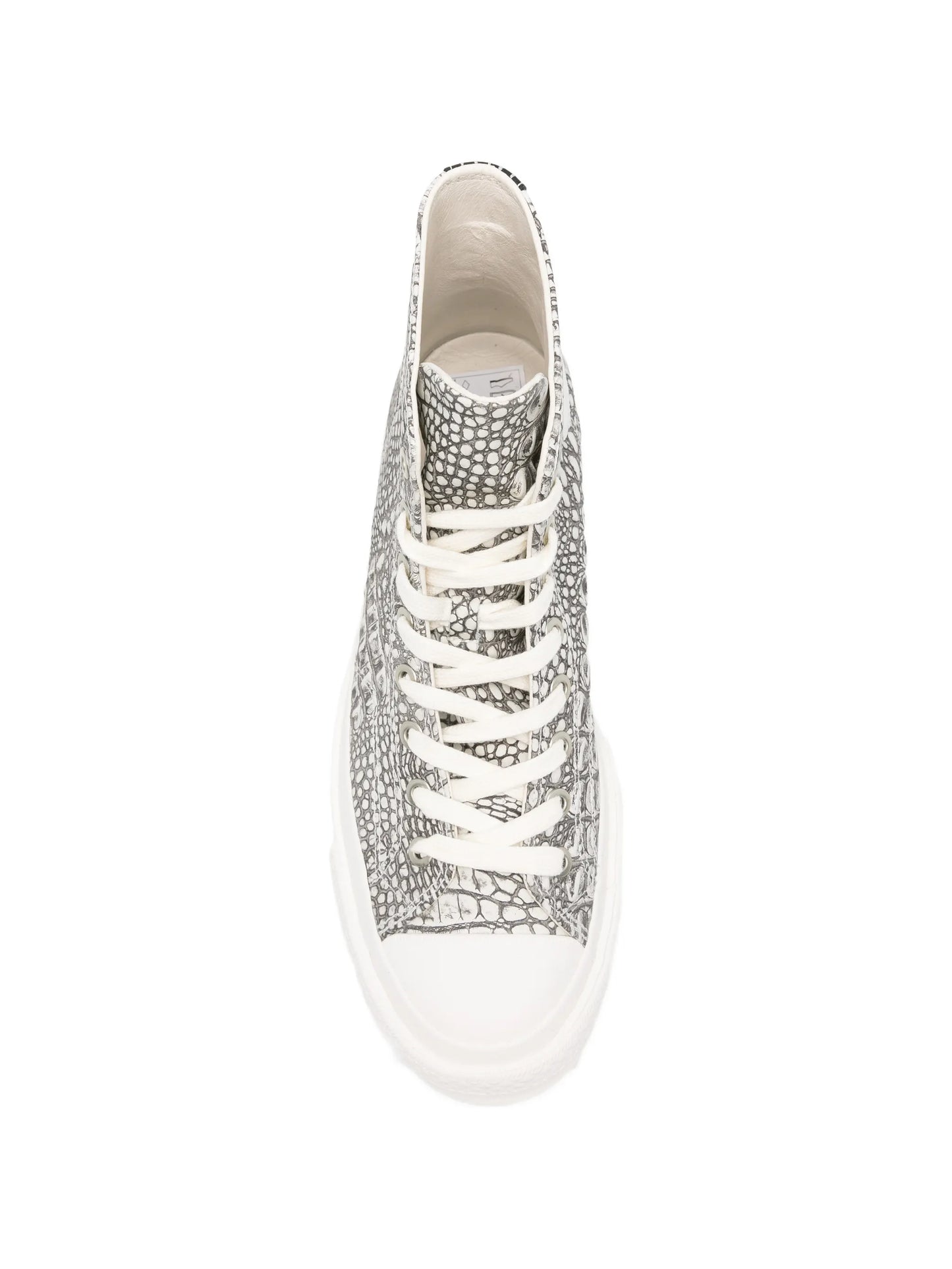 Chuck Taylor All Star lizard-effect sneakers