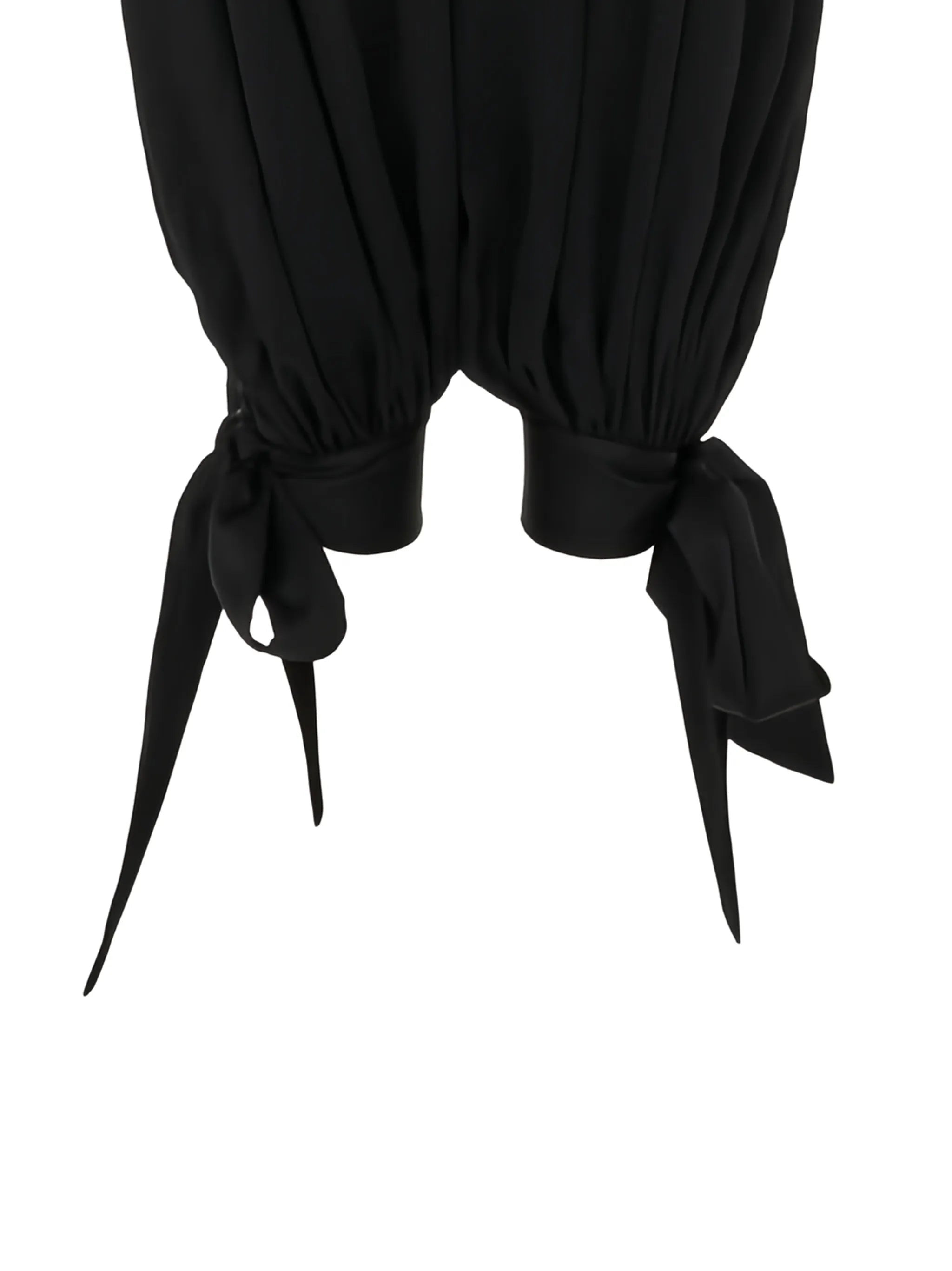 tie detail trousers