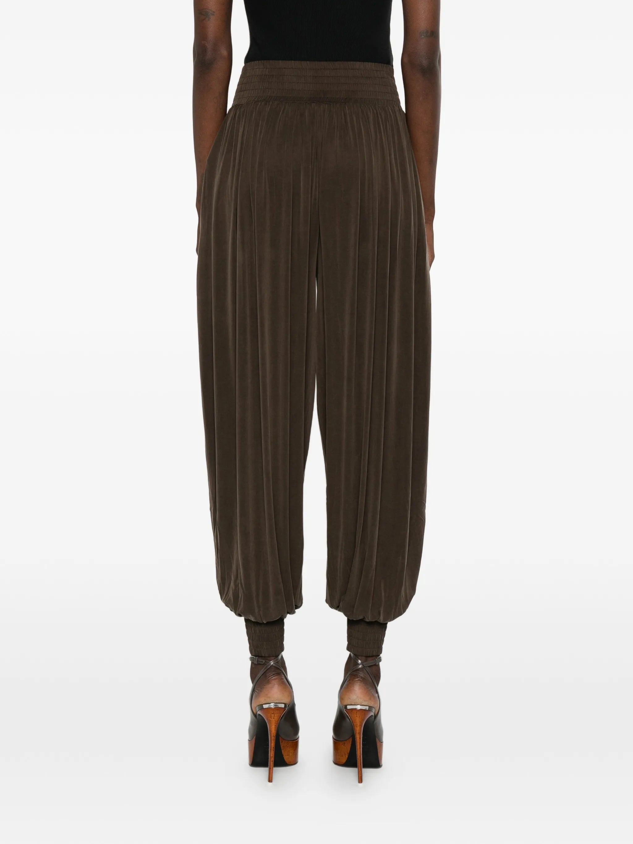 shirred trousers