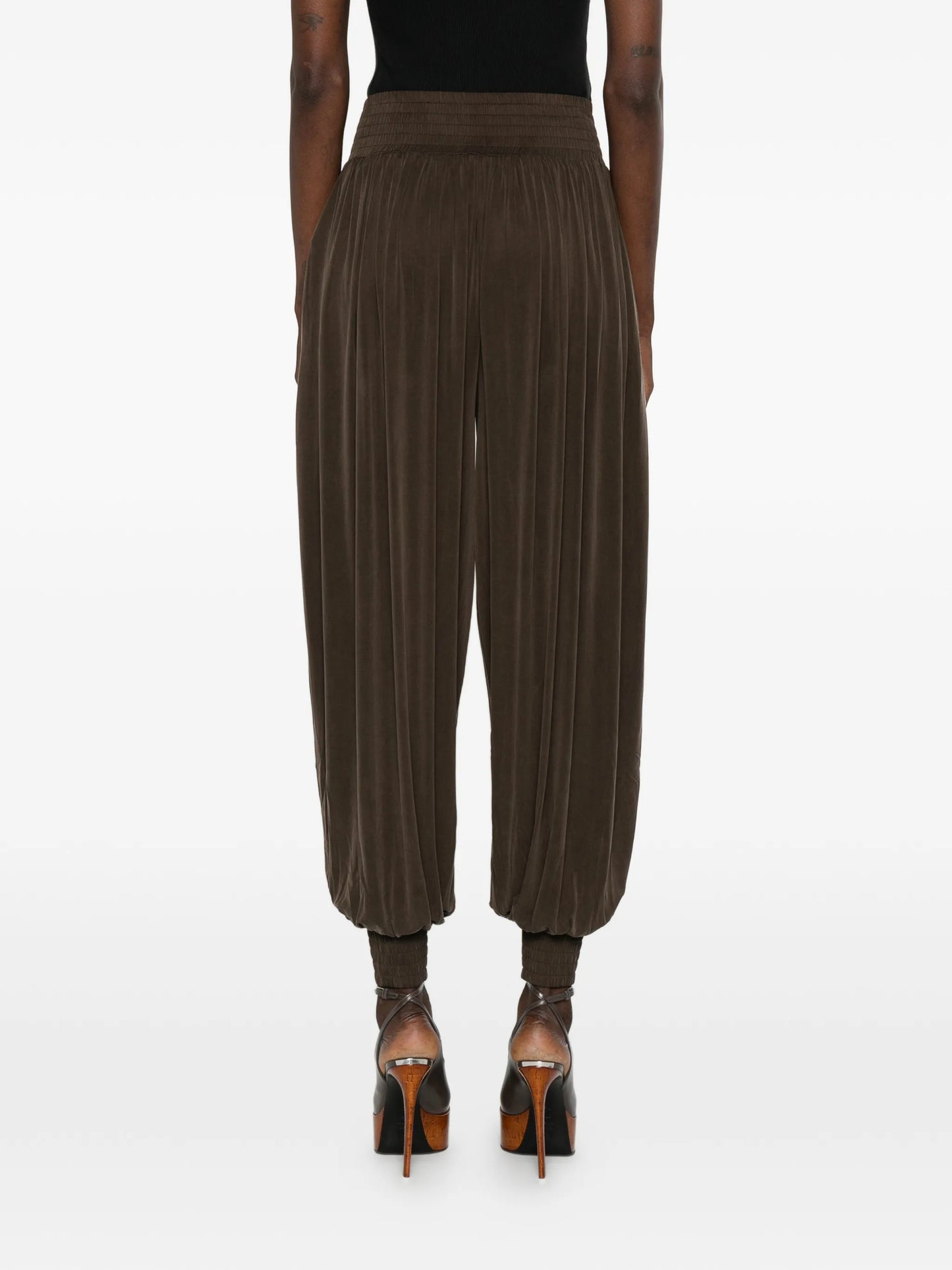 shirred trousers