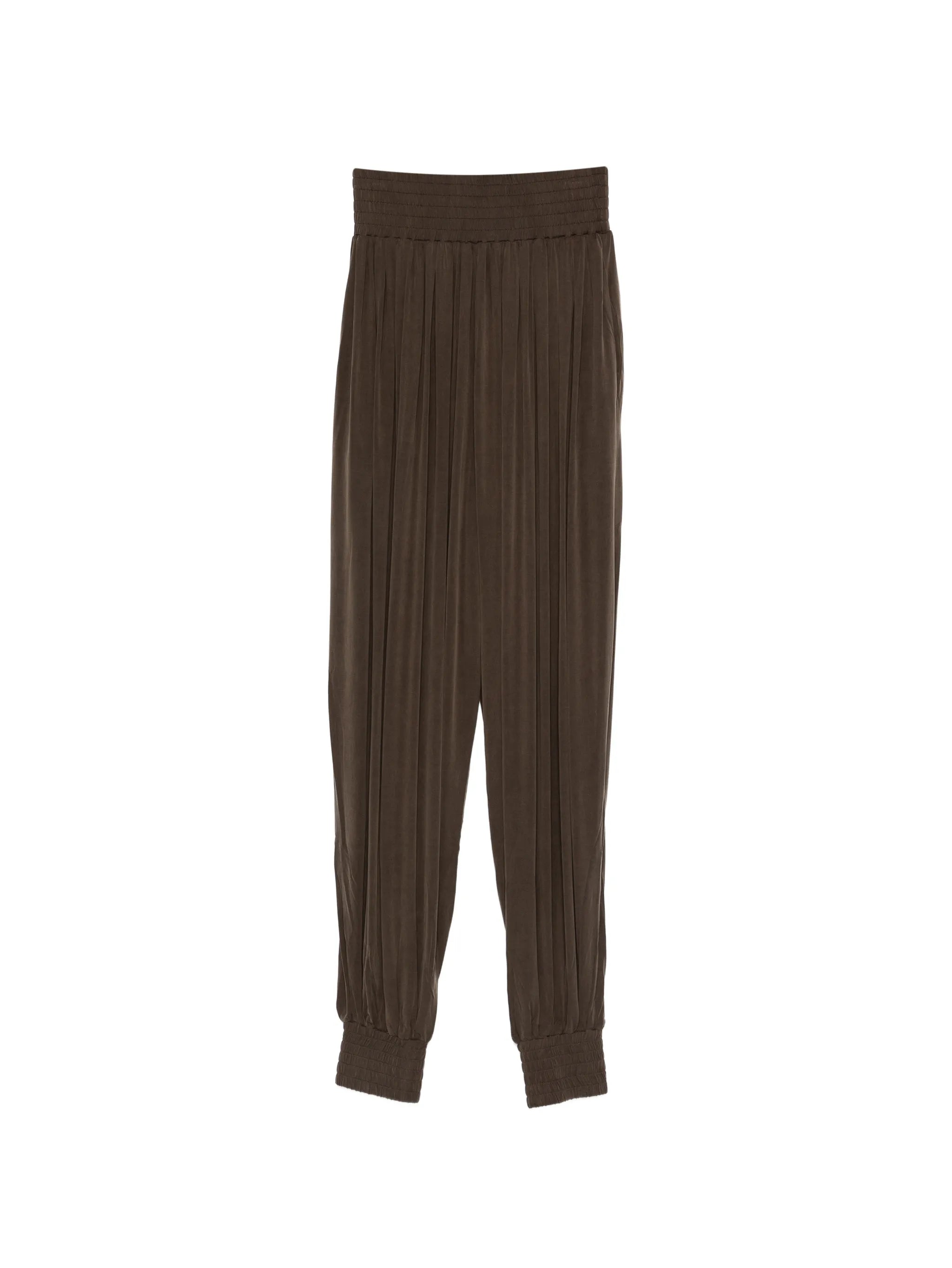 shirred trousers