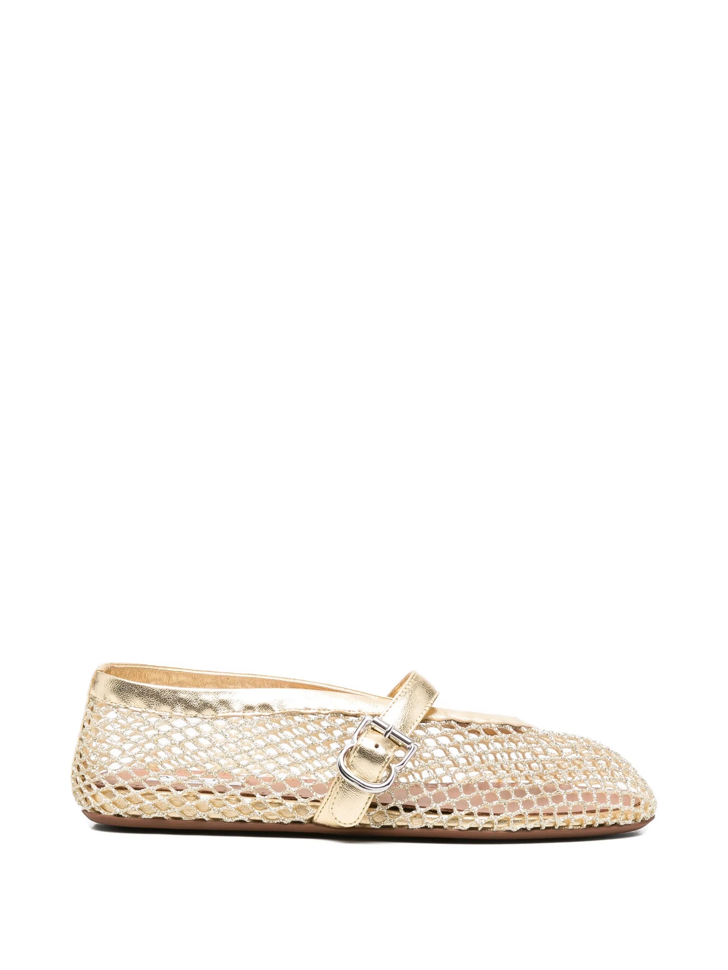 buckle-strap ballet flats