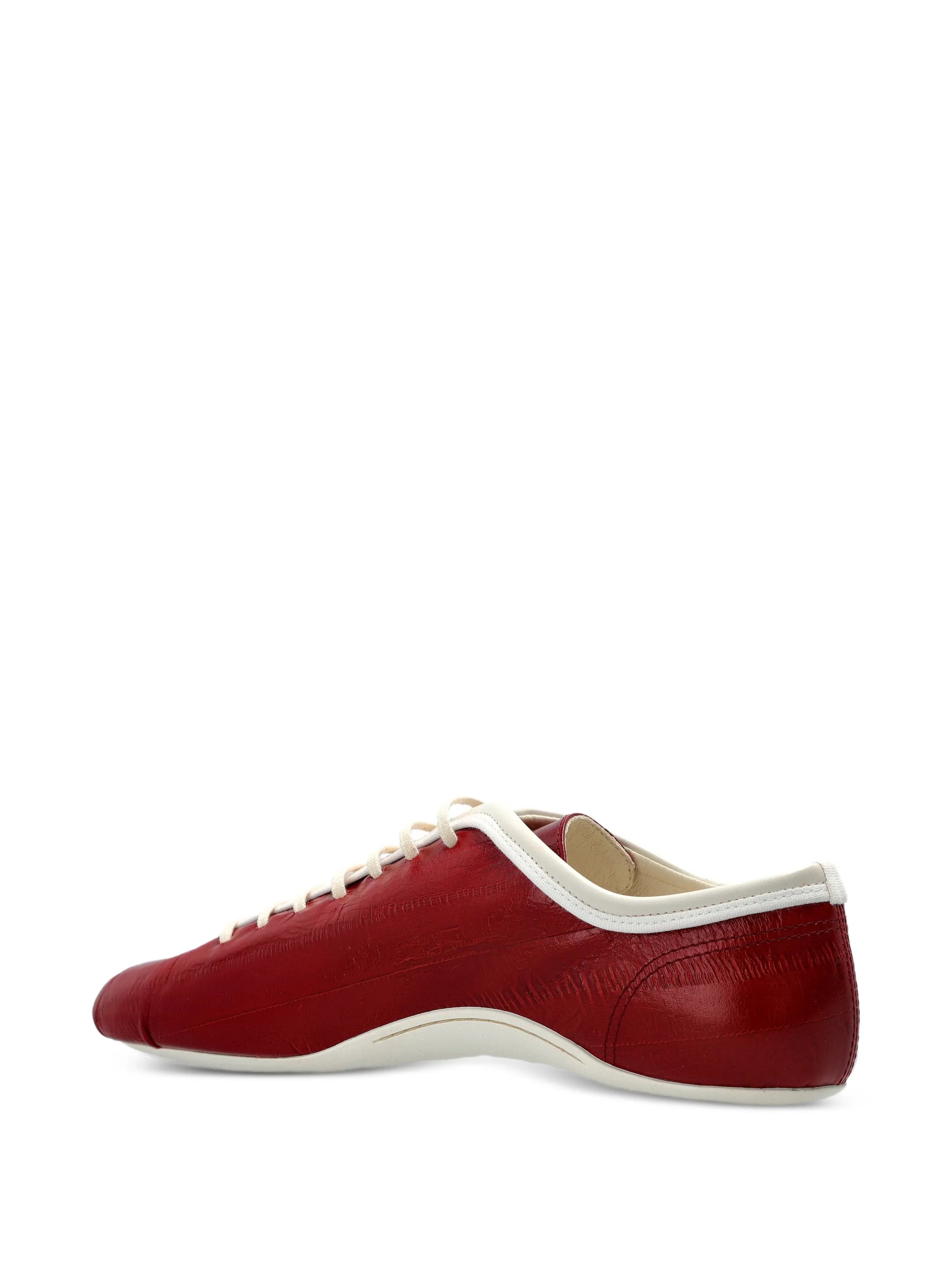 leather ballet flats