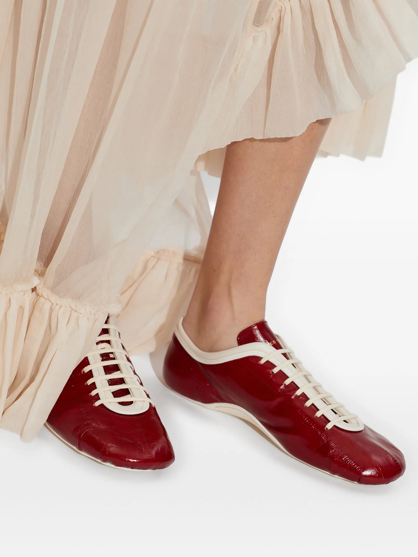 leather sneakers