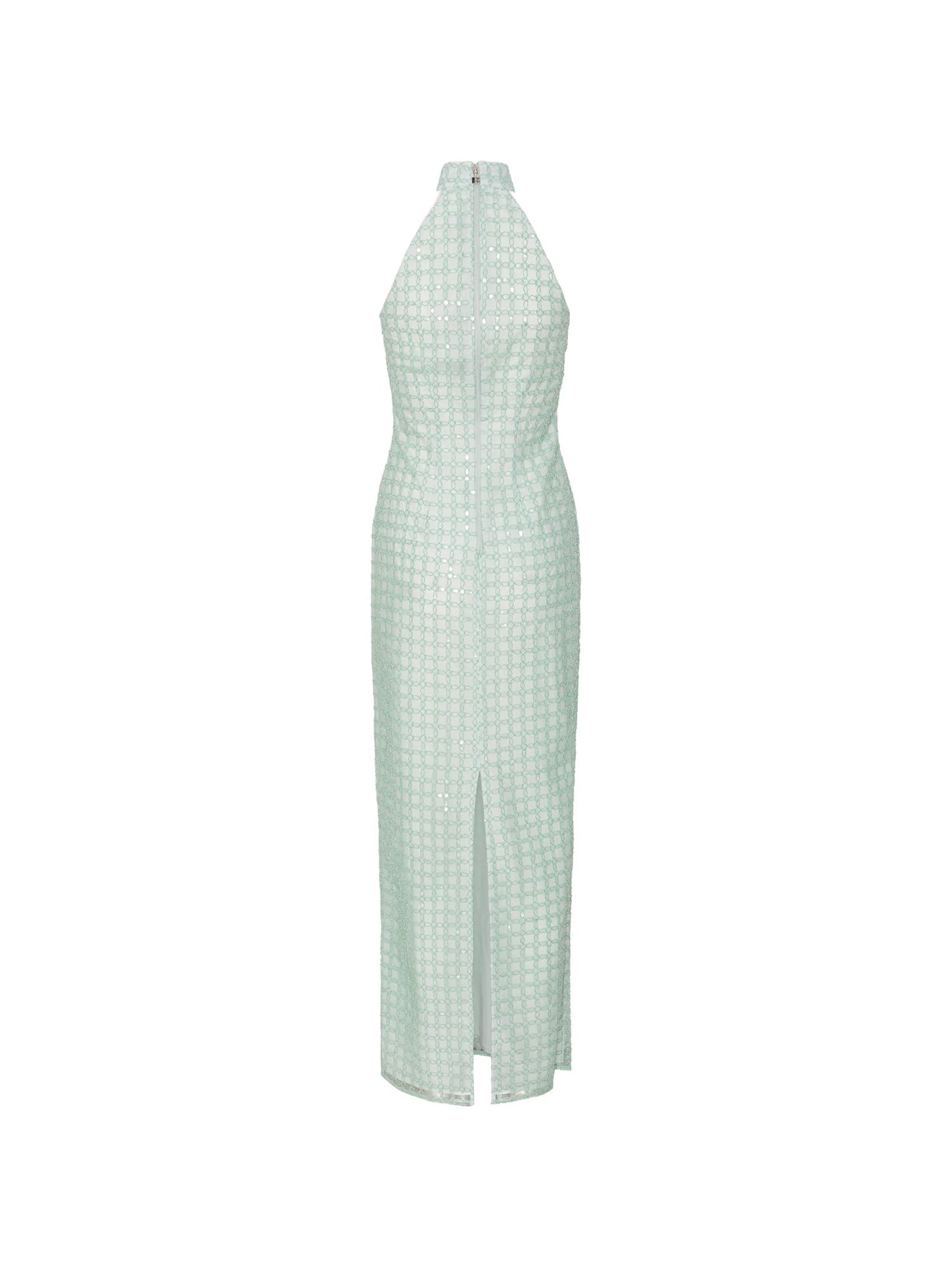 beaded maxi dress