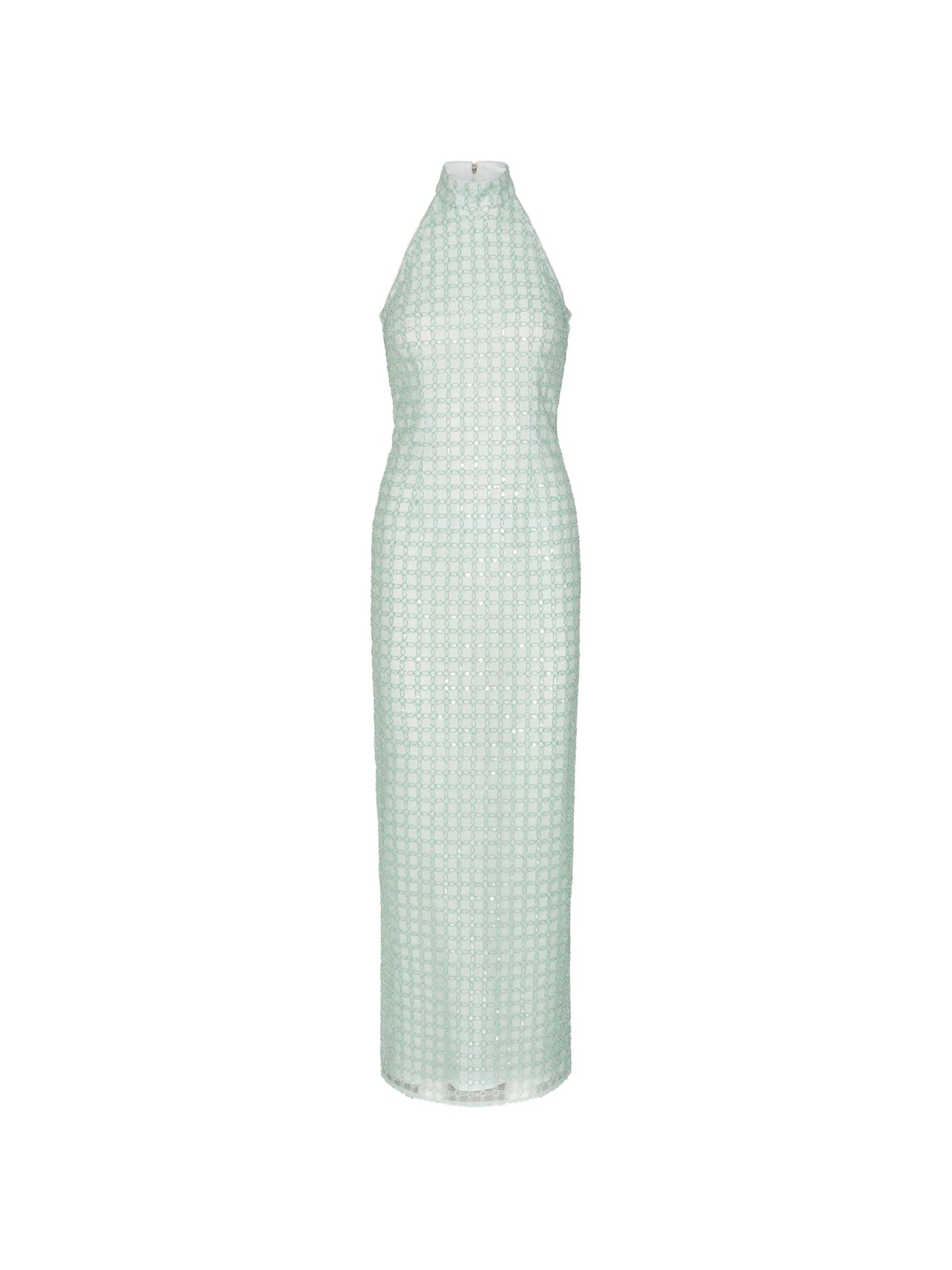 beaded maxi dress
