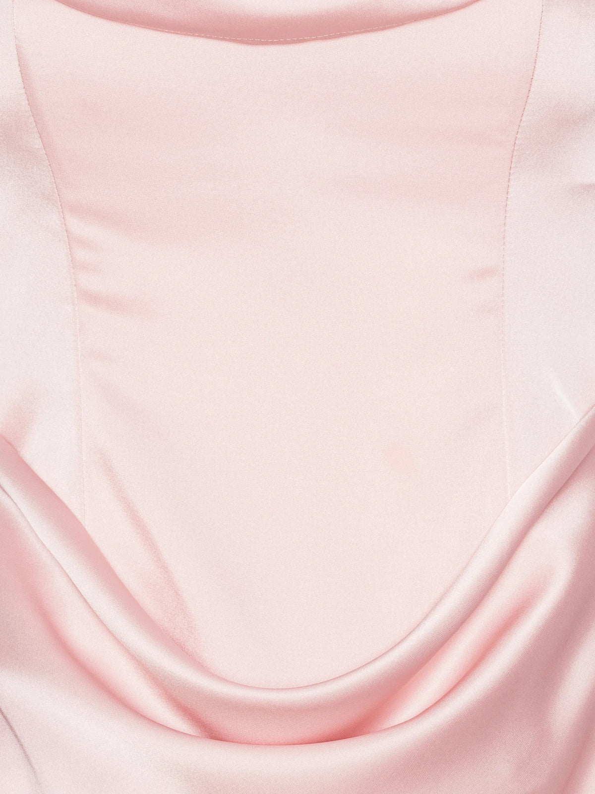 corsage long dress pink