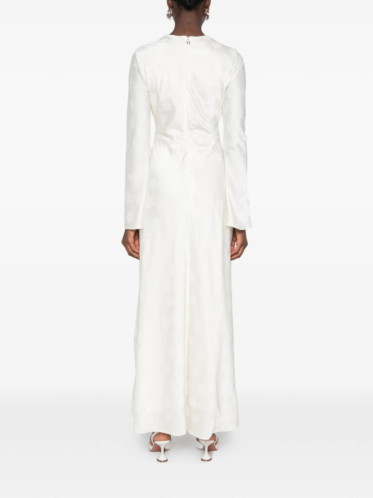 Ls Biascut dress white