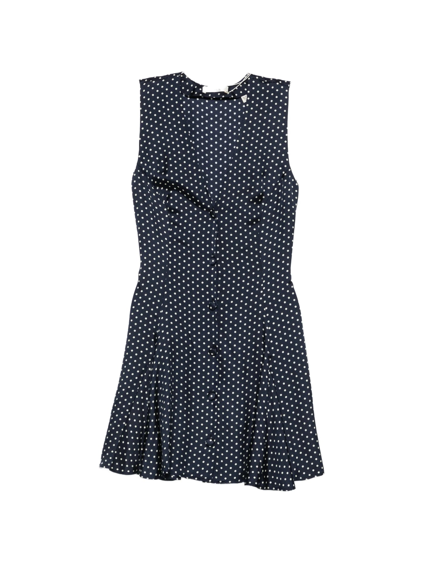 Aubrey polka-dot mini dress