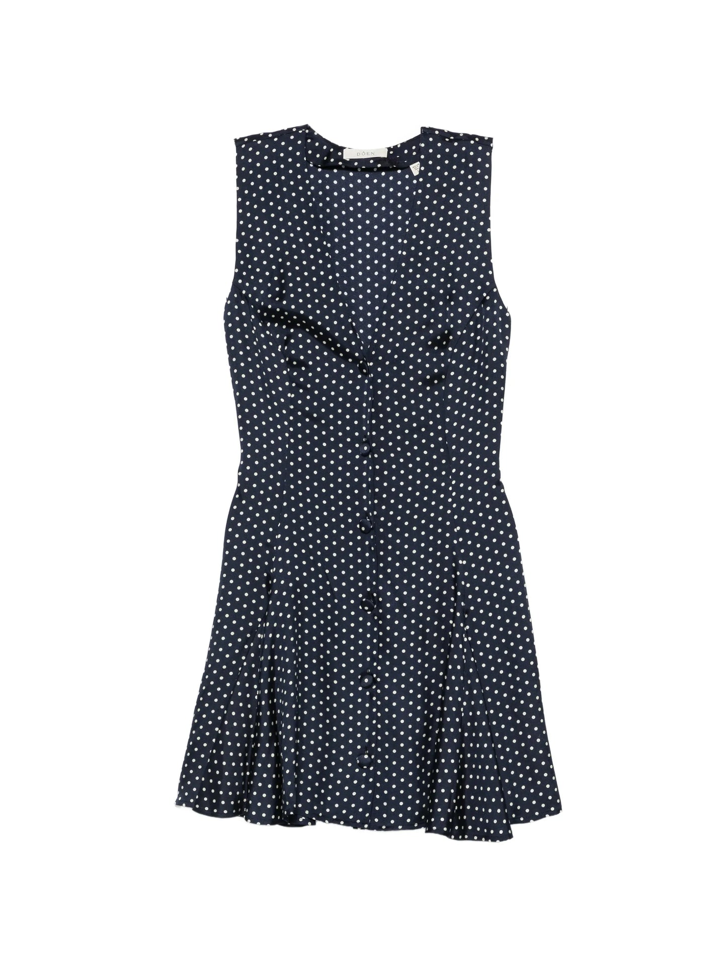 Aubrey polka-dot mini dress