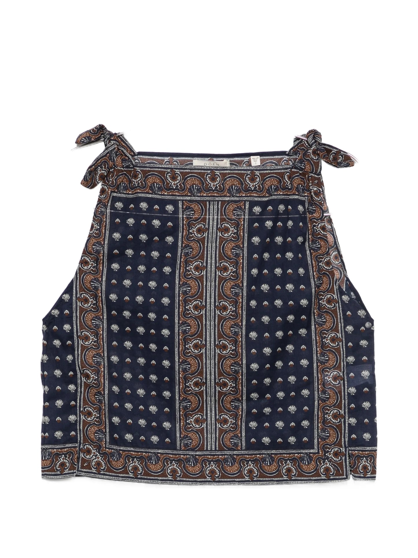 Amalia paisley-print top