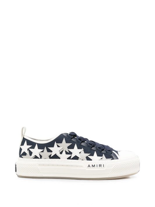 star-patch platform sneakers