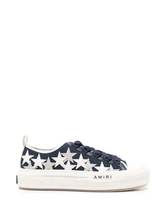 star-patch platform sneakers