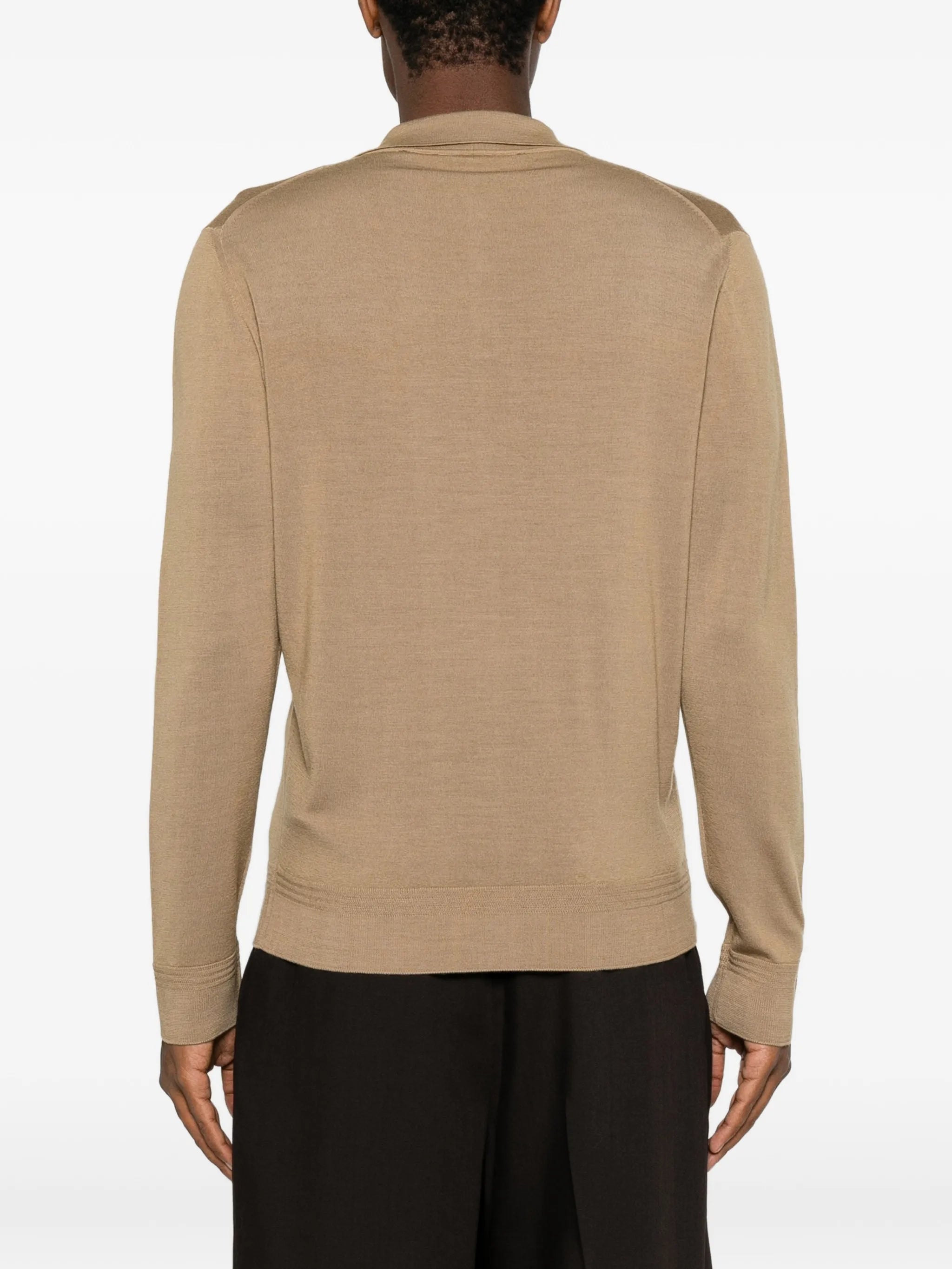Pevaron long-sleeve polo shirt