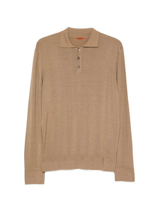 Pevaron long-sleeve polo shirt