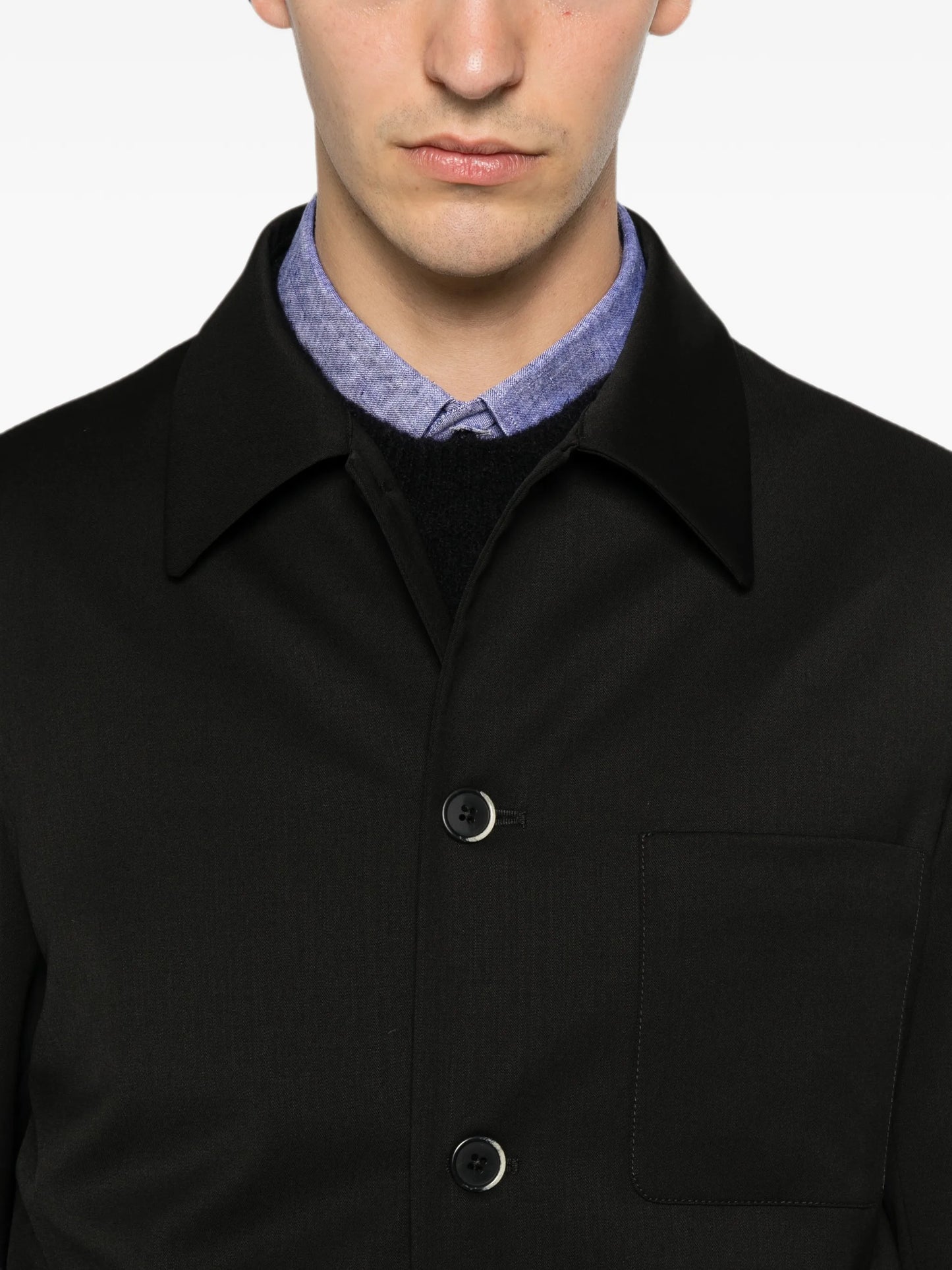 Visal button-up overshirt
