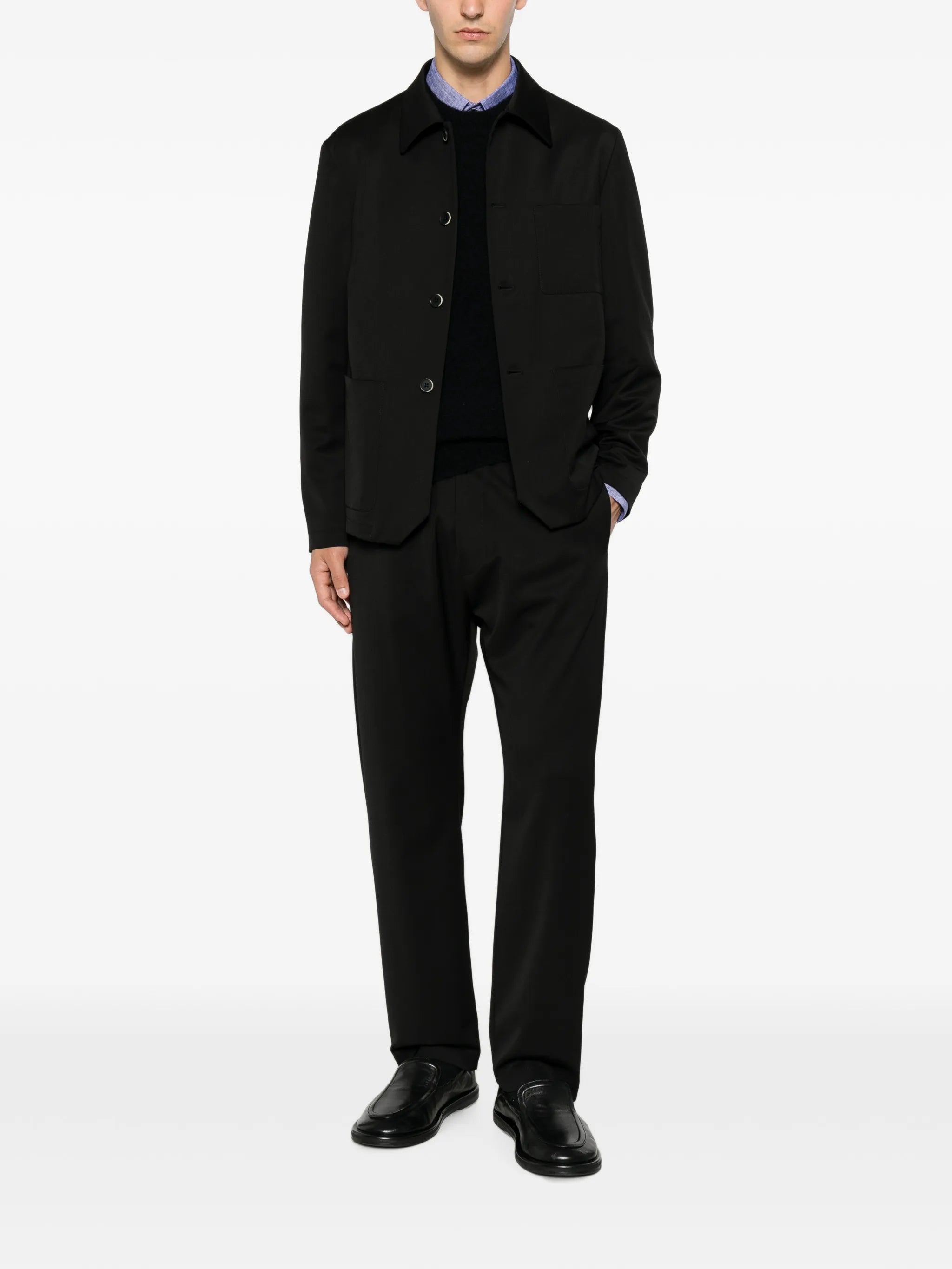 Visal button-up overshirt