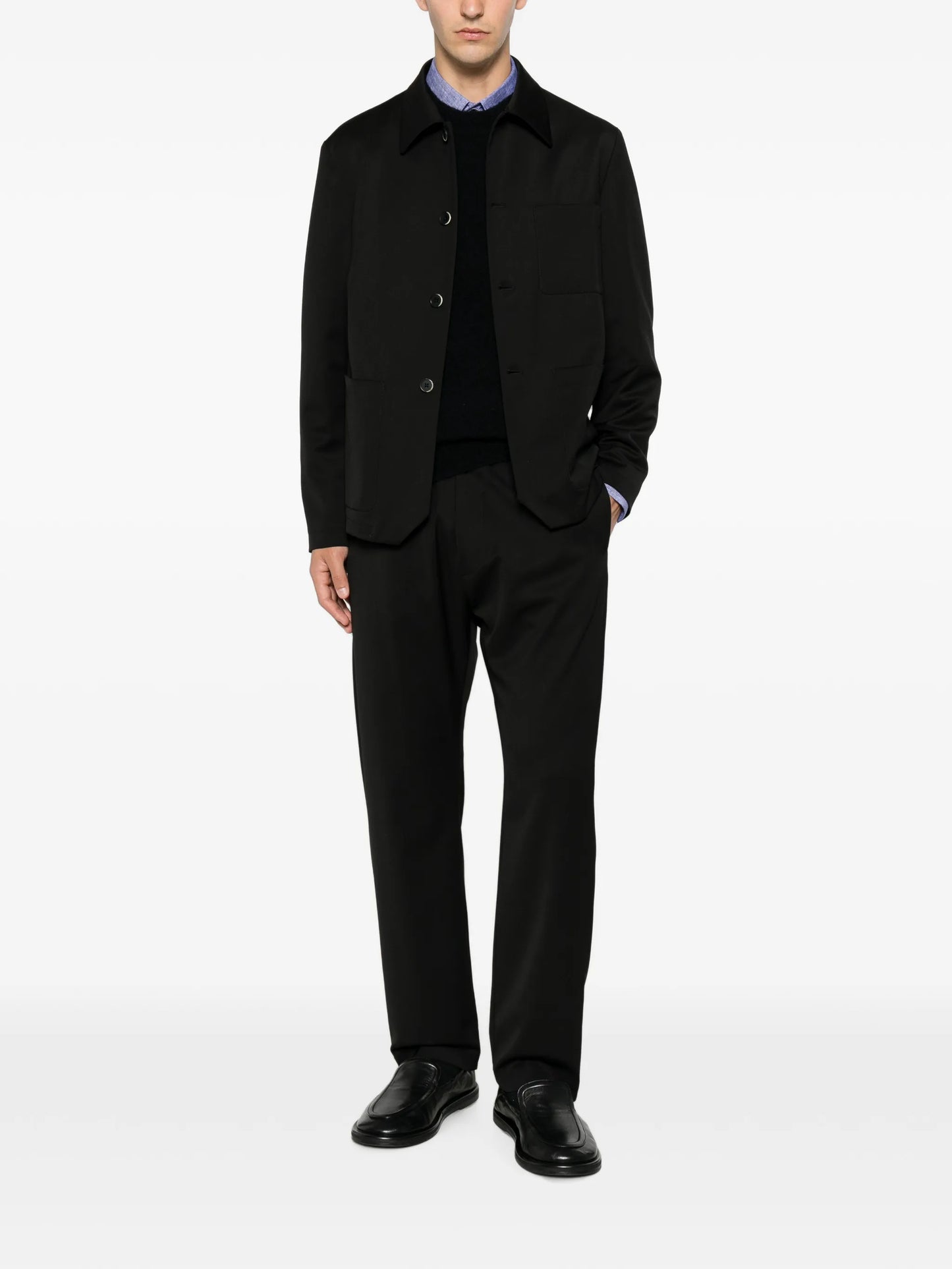 Visal button-up overshirt