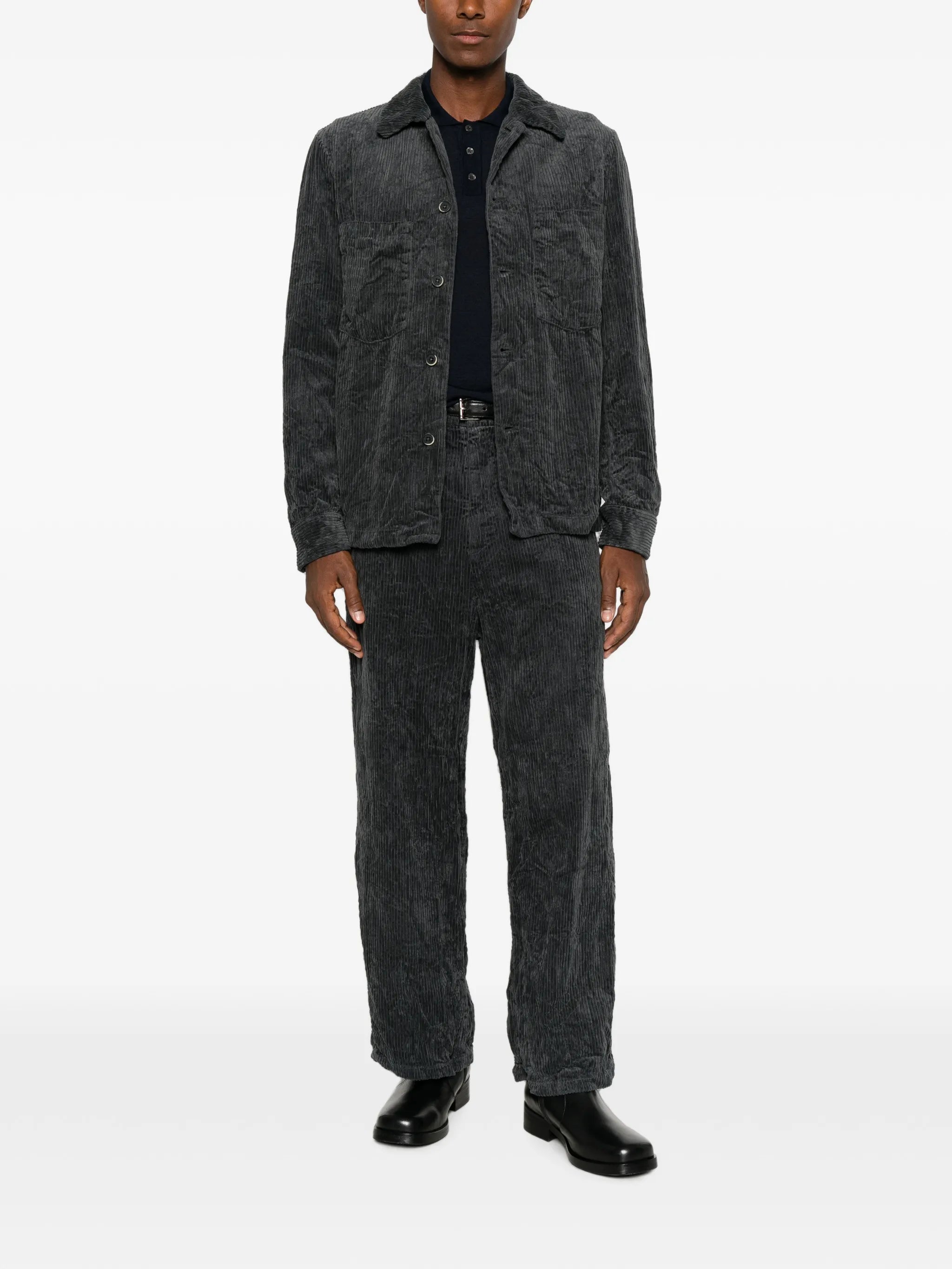 Galon corduroy trousers