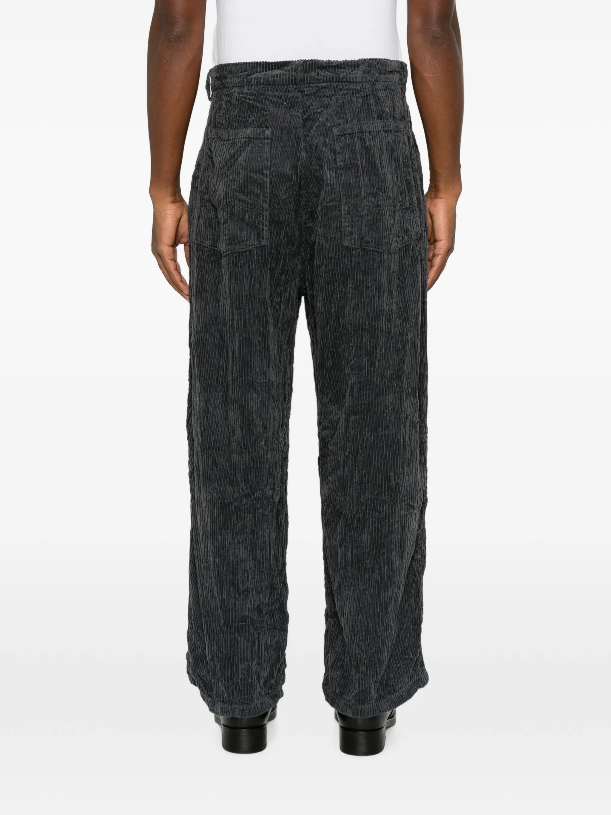 Galon corduroy trousers