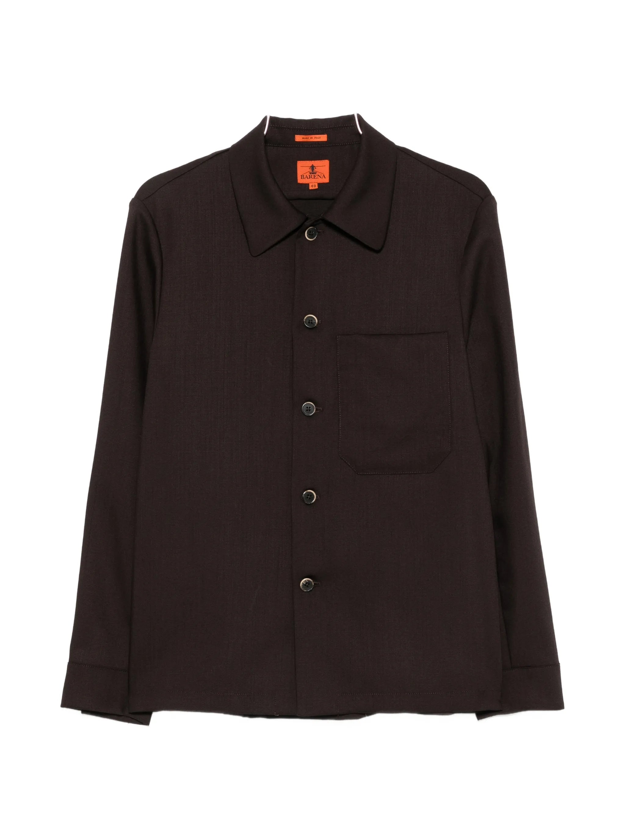 Cedrone patch-pocket overshirt