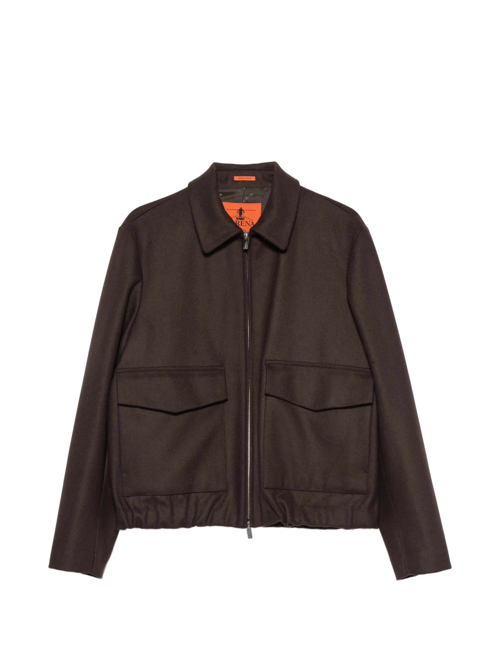 Magan flap-pocket bomber jacket