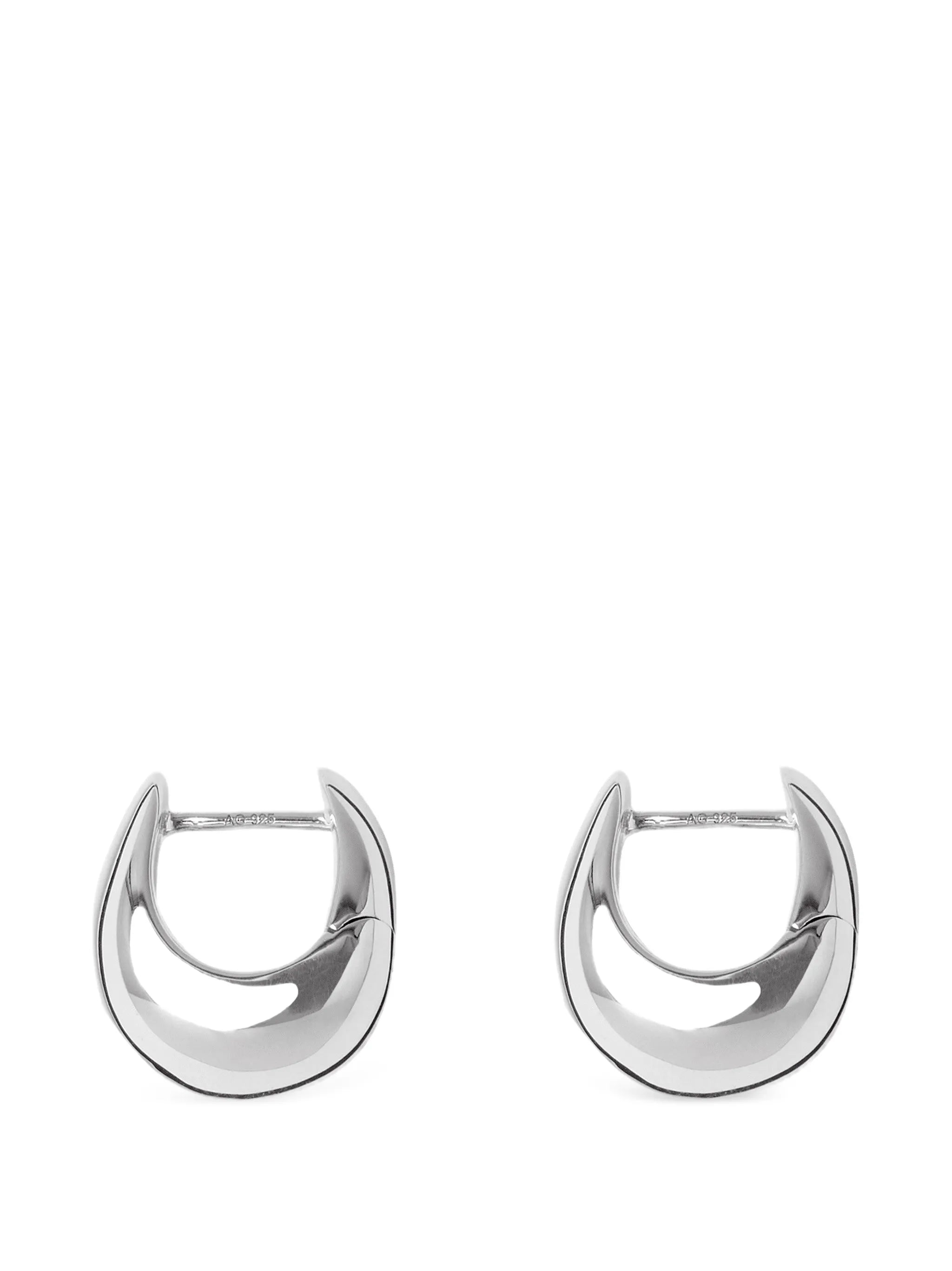 The Violet hoop earrings