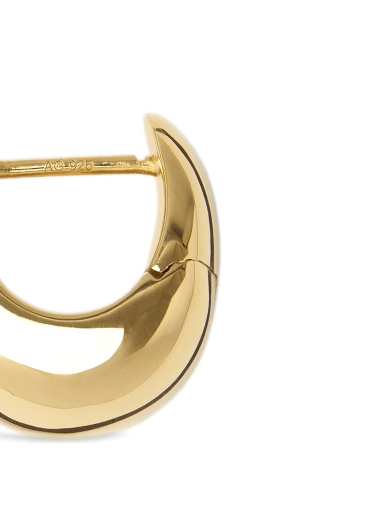 The Violet hoop earrings