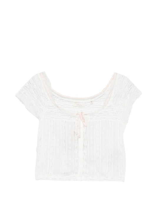 Greta lace-trim top
