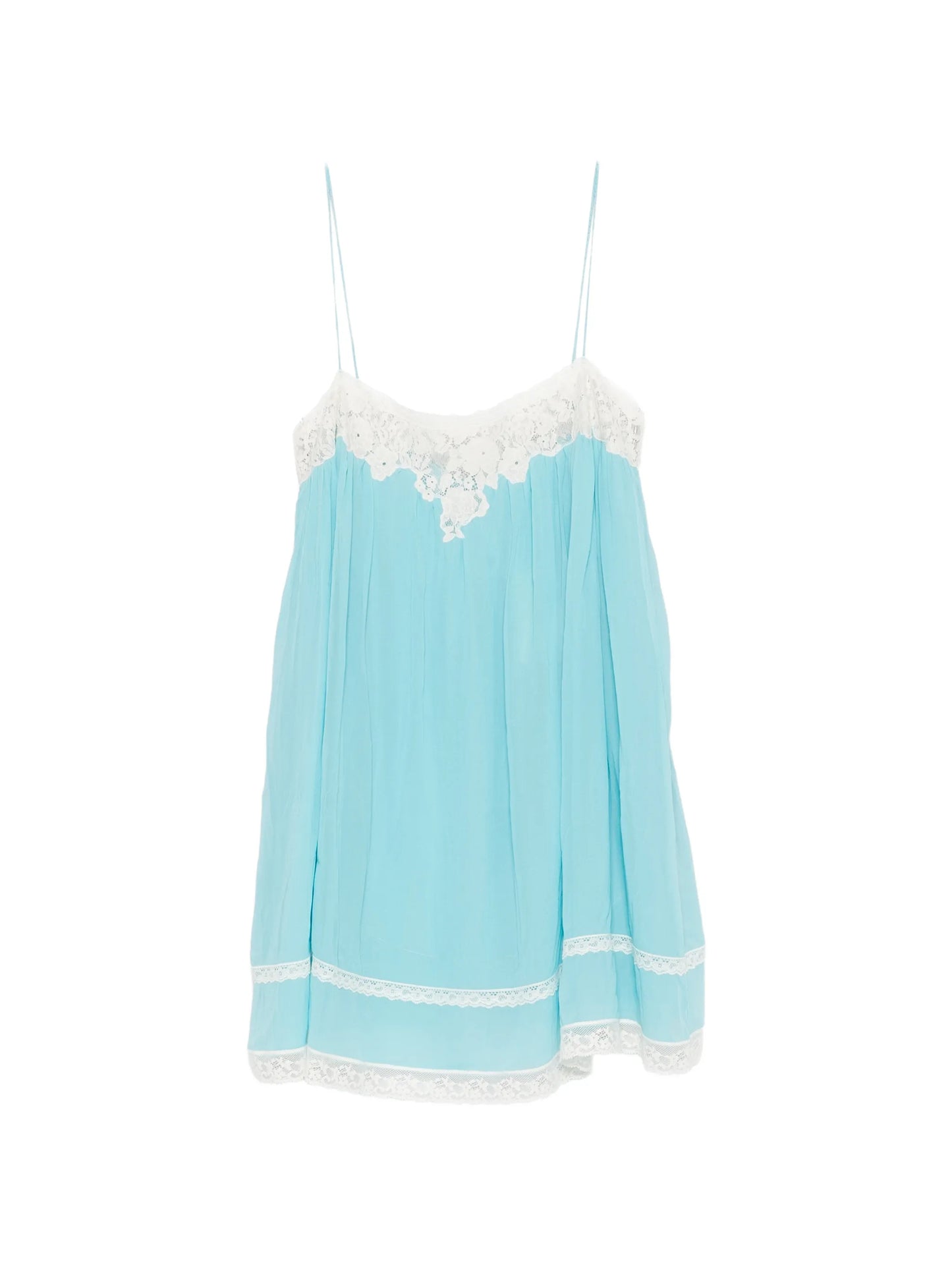 Clemente lace-trim dress