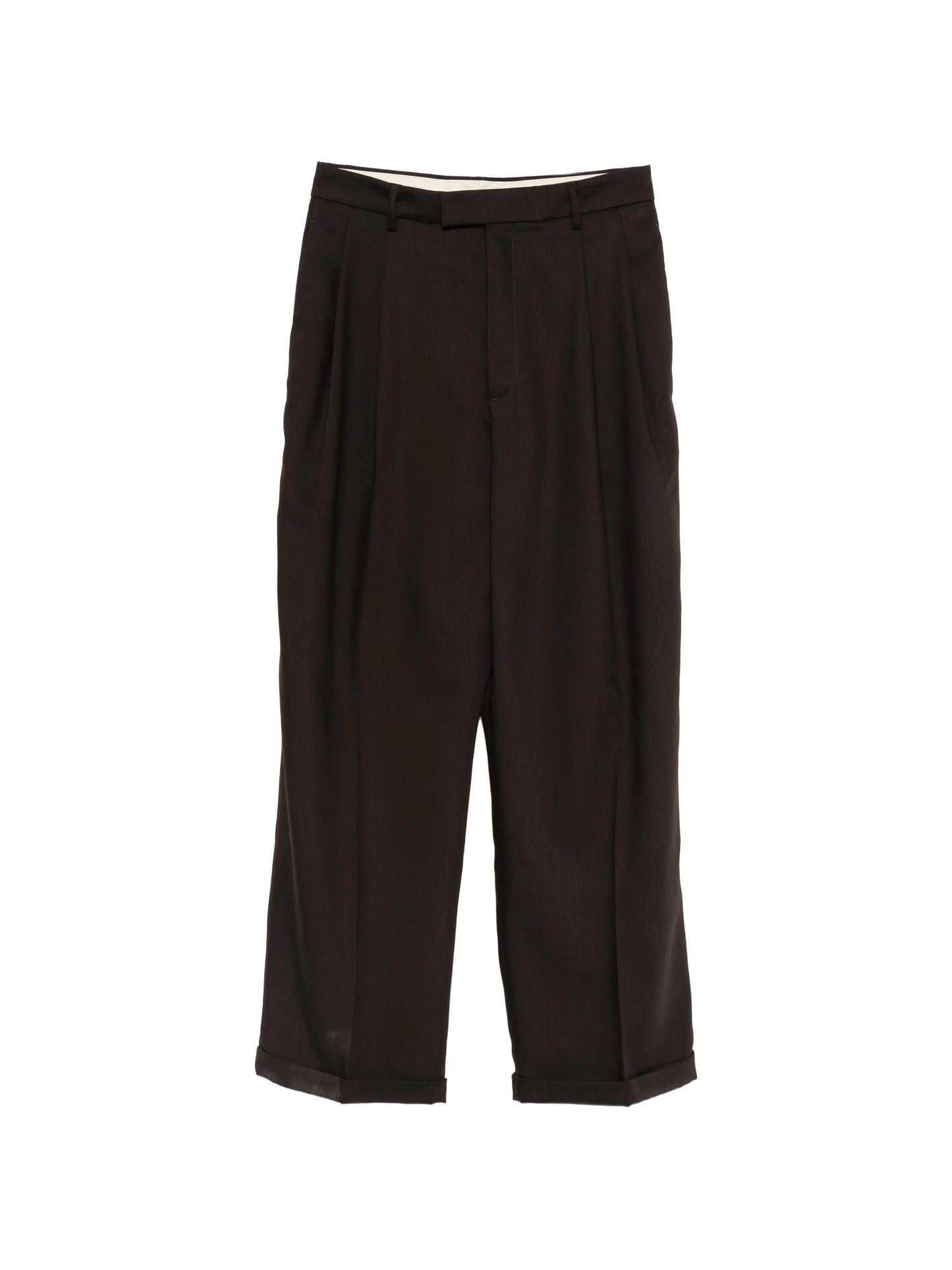 Braghier pleated trousers
