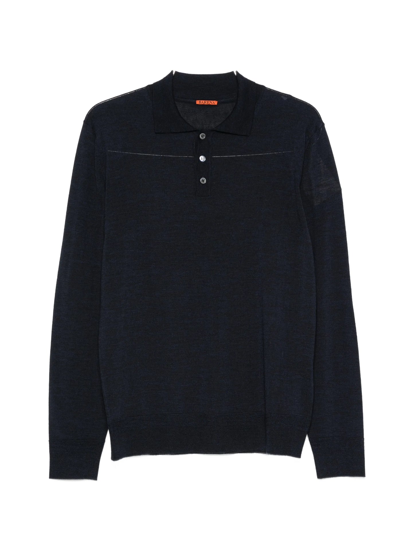long-sleeve polo shirt