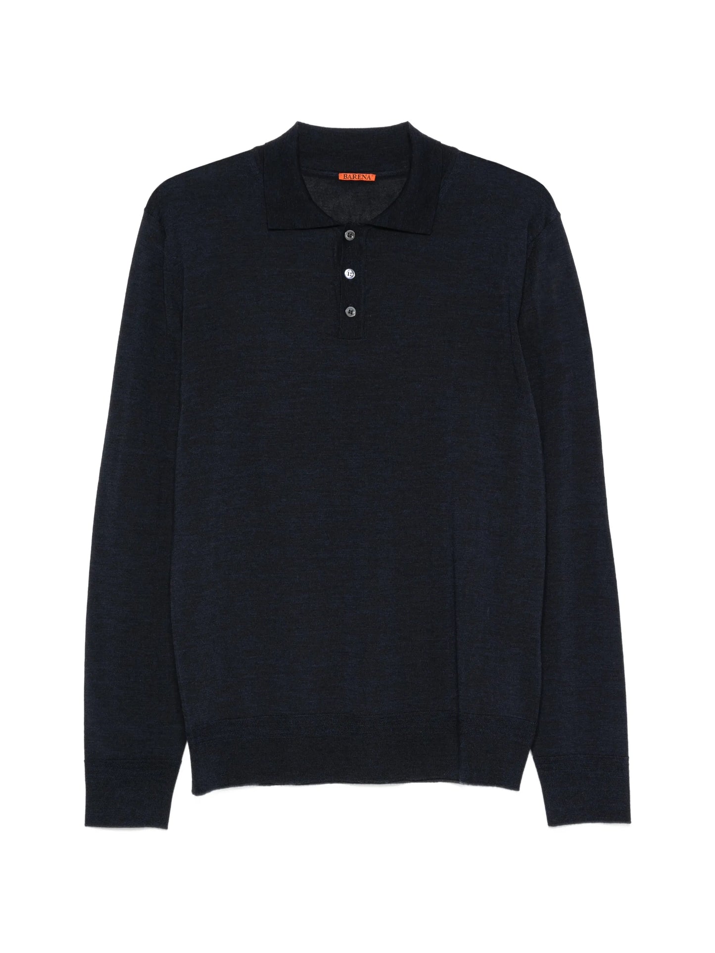 long-sleeve polo shirt