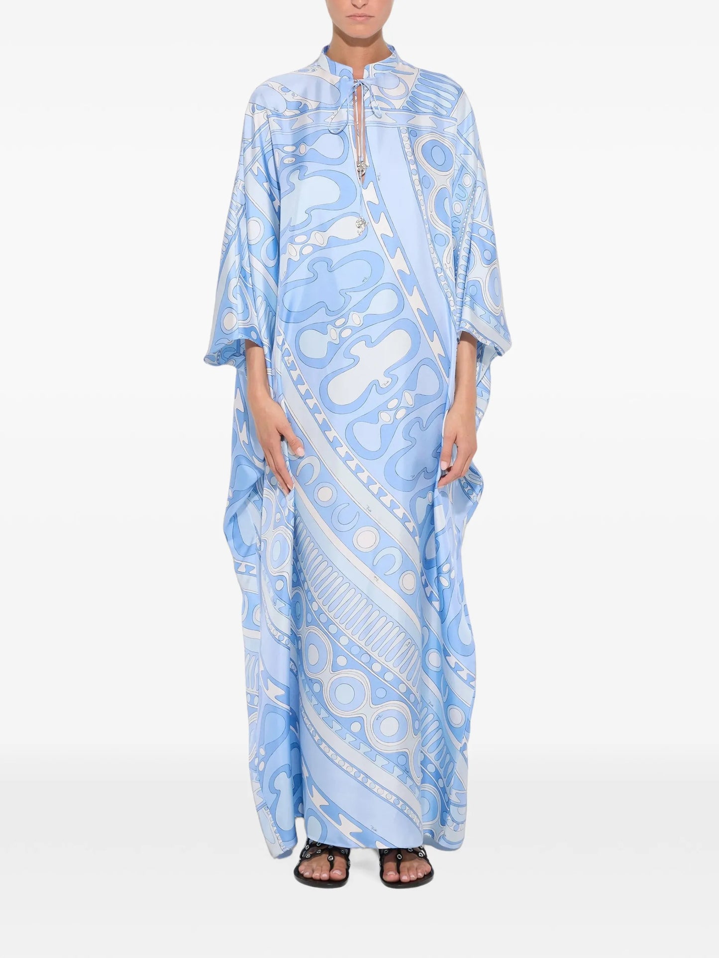Soleil printed kaftan