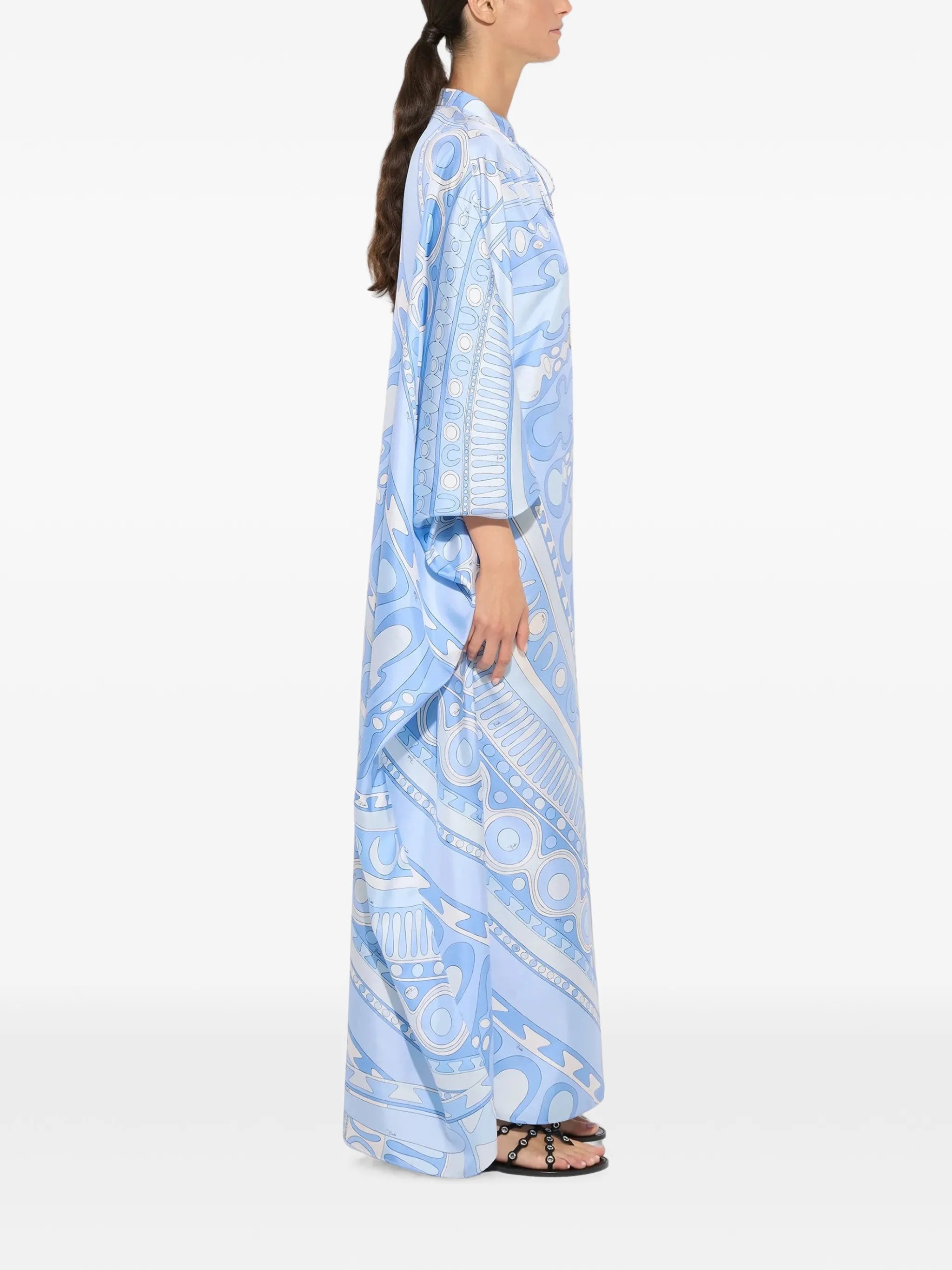 Soleil printed kaftan