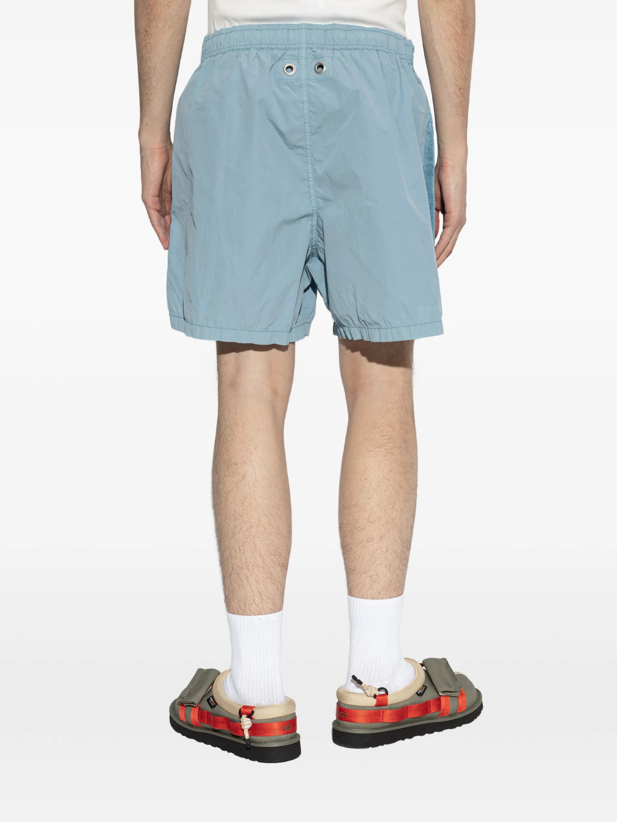 Marina logo-detail swim shorts