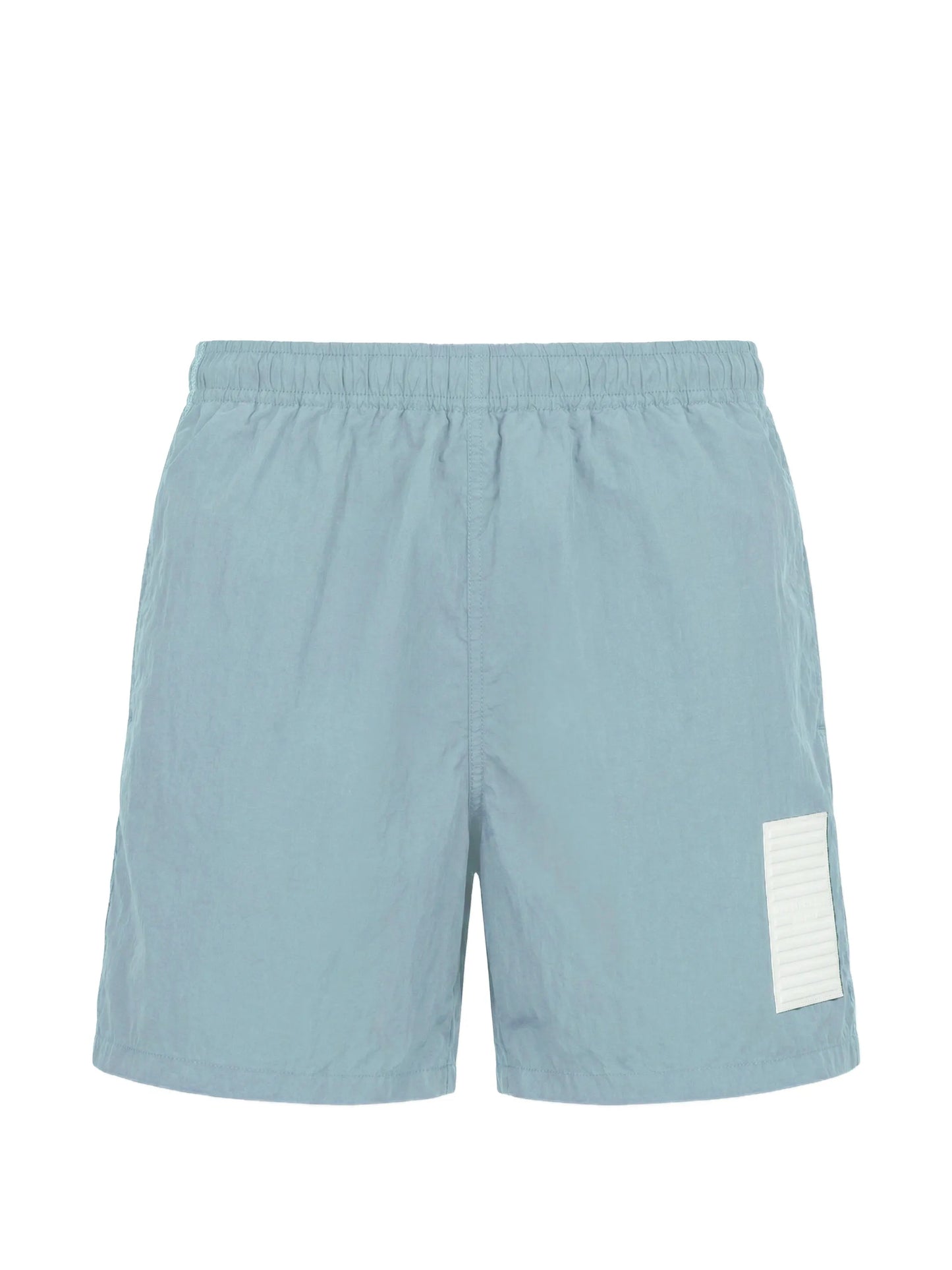 Marina logo-detail swim shorts