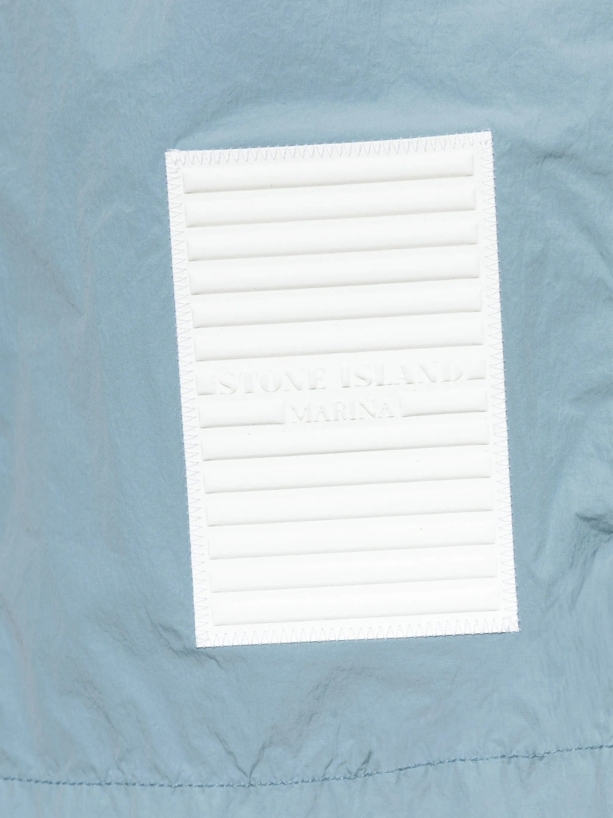 Marina logo-detail swim shorts